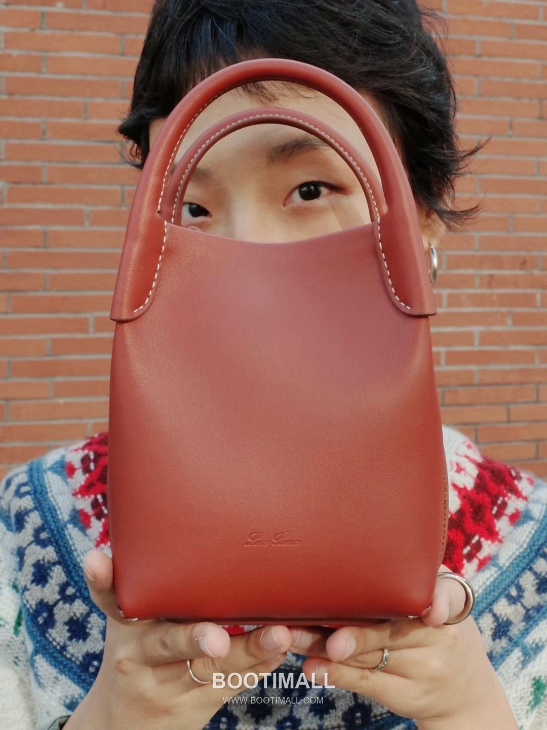 Loro Piana Kummel Bucket Calfskin Bag 로로피아나 쿠멜 버킷 카프스킨 16cm 9