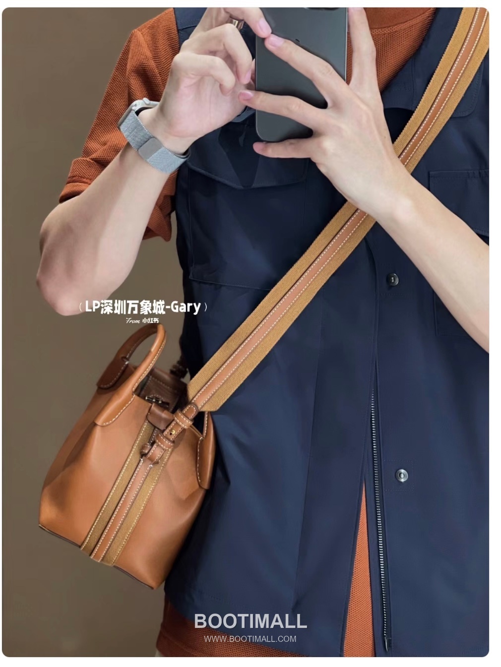 Loro Piana Classic Bucket Calfskin Warm Brown Bag 로로피아나 클래식 버킷 카프스킨 웜브라운 16cm 3