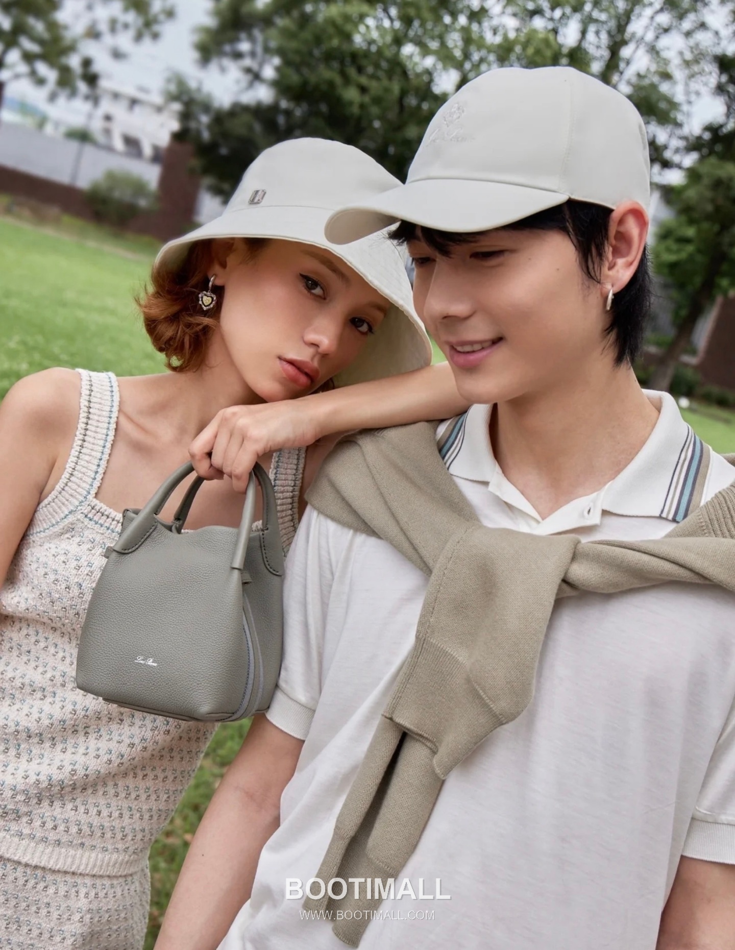 Loro Piana Pian Calfskin Green Bucket Bag 로로피아나 Pian 카프스킨 그린 버킷백 1