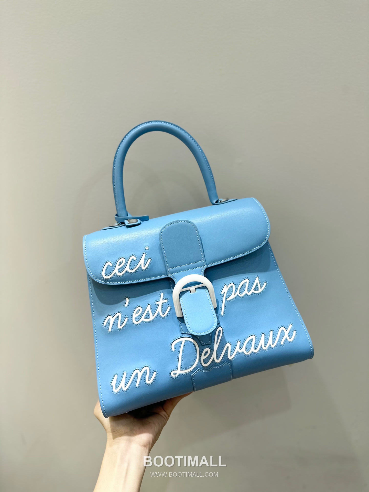 Delvaux Brillant Box Calf Bag 델보 브리앙 박스 카프 탑핸들백 28cm 12