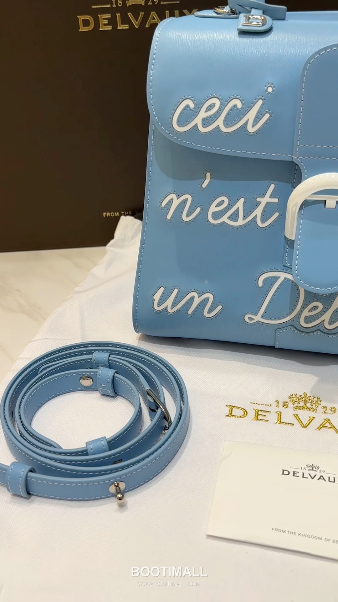 Delvaux Brillant Box Calf Bag 델보 브리앙 박스 카프 탑핸들백 28cm 20