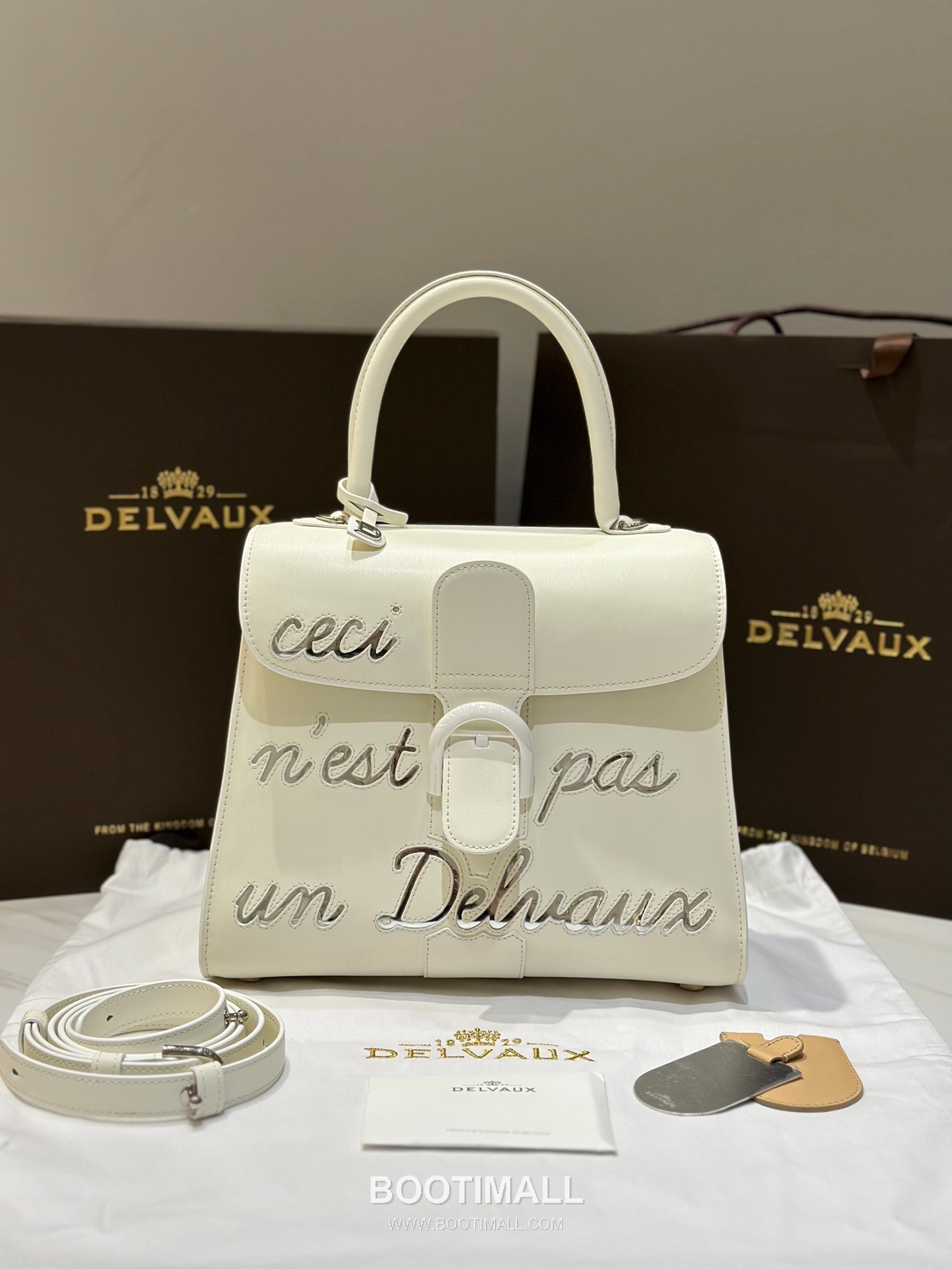 Delvaux Brillant Box Calf Bag 델보 브리앙 박스 카프 탑핸들백 28cm 7