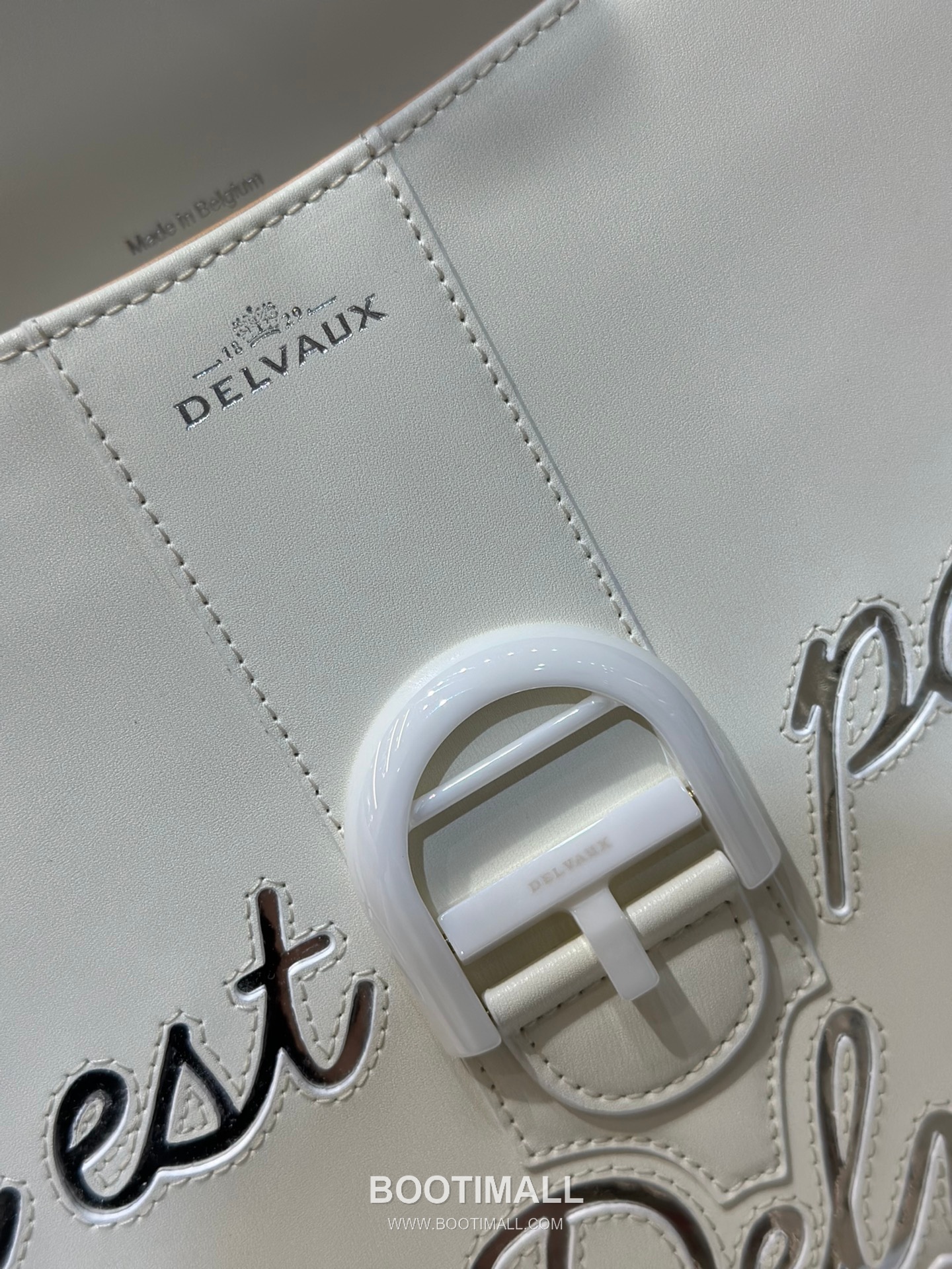Delvaux Brillant Box Calf Bag 델보 브리앙 박스 카프 탑핸들백 28cm 14