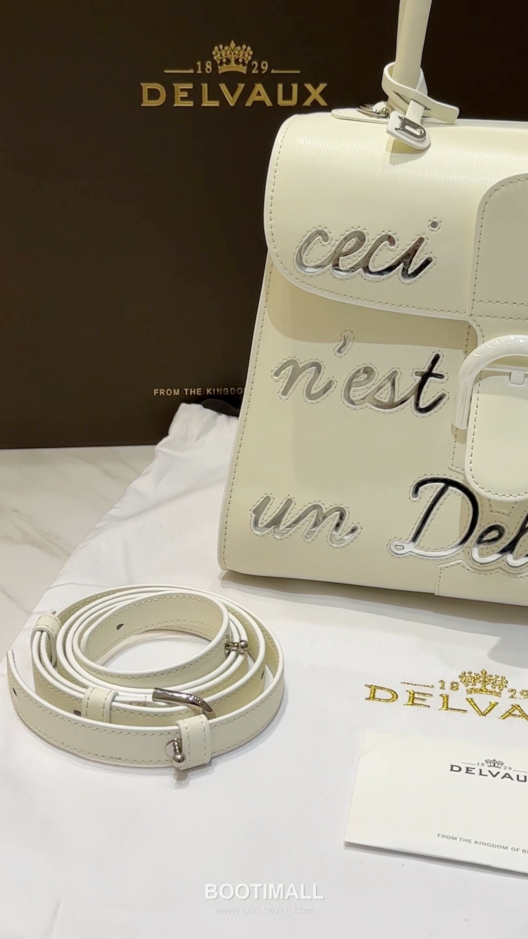 Delvaux Brillant Box Calf Bag 델보 브리앙 박스 카프 탑핸들백 28cm 16