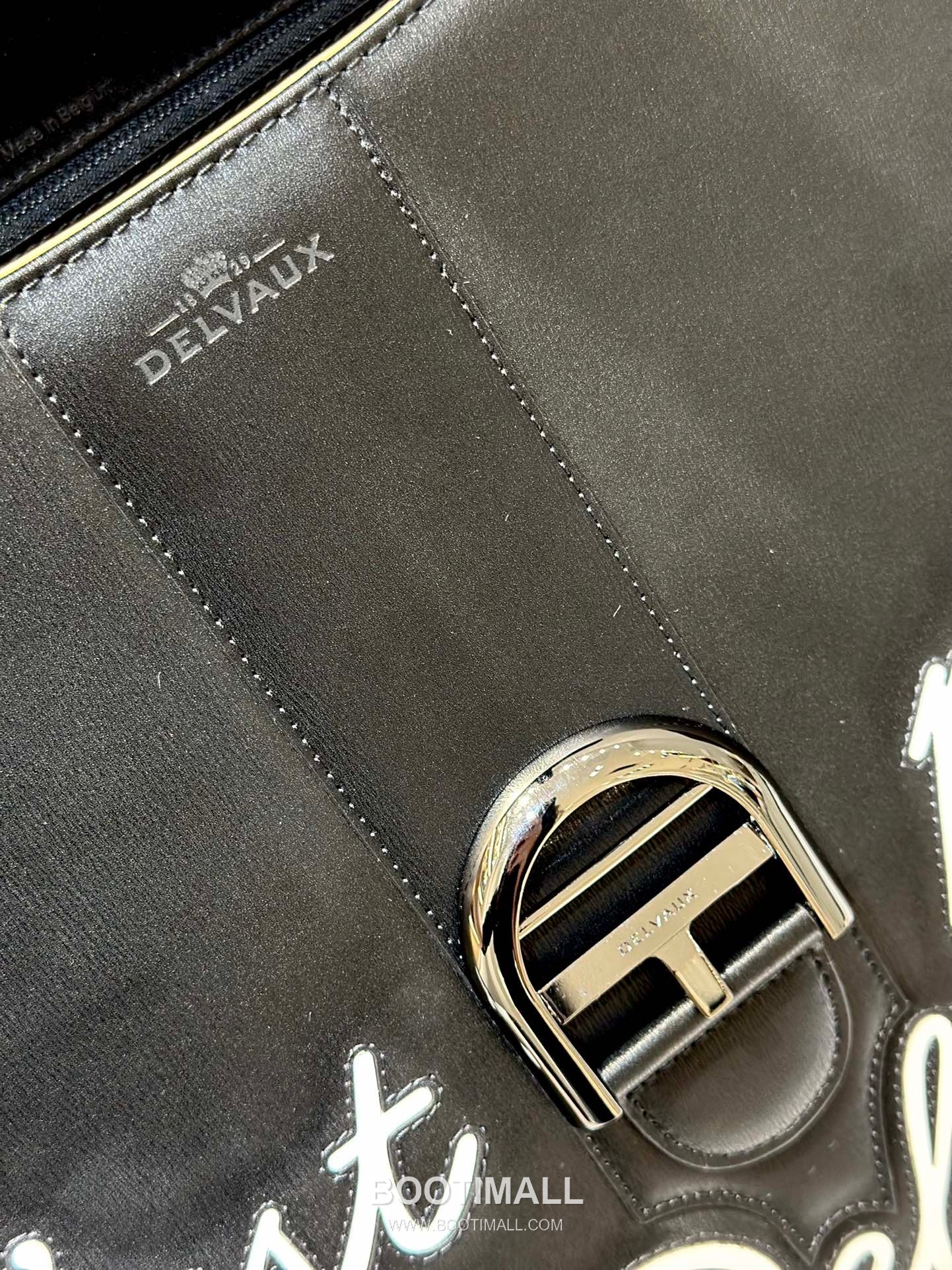 Delvaux Brillant Box Calf Bag 델보 브리앙 박스 카프 탑핸들백 37cm 13