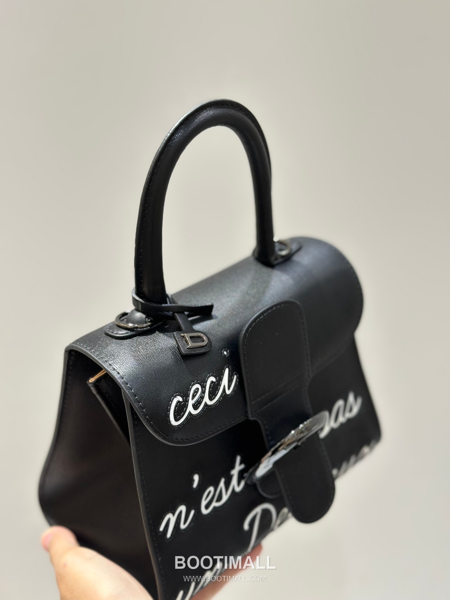 Delvaux Brillant Mini Box Calf Bag 델보 브리앙 미니 박스 카프 탑핸들백 20cm 4