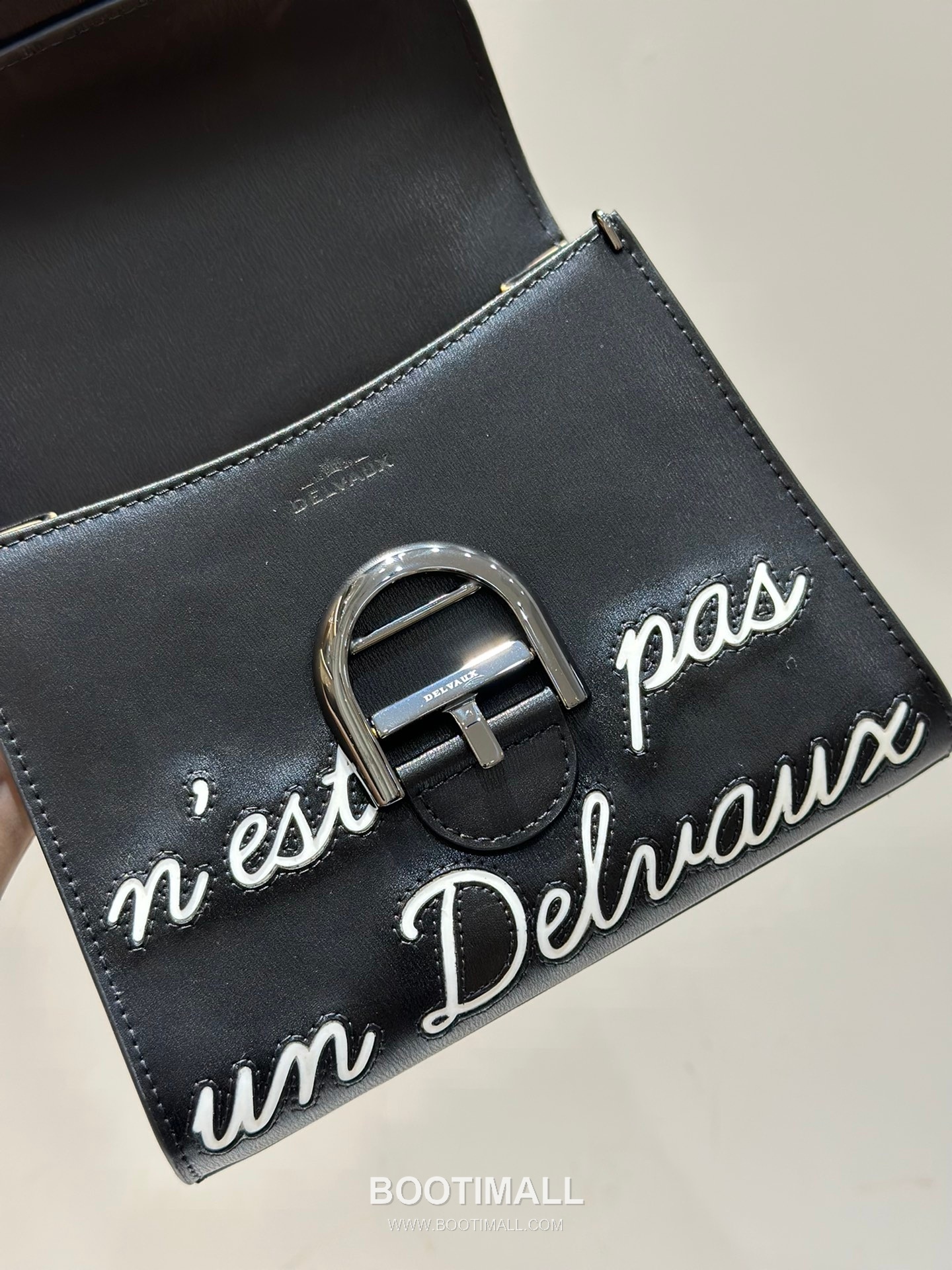 Delvaux Brillant Mini Box Calf Bag 델보 브리앙 미니 박스 카프 탑핸들백 20cm 6