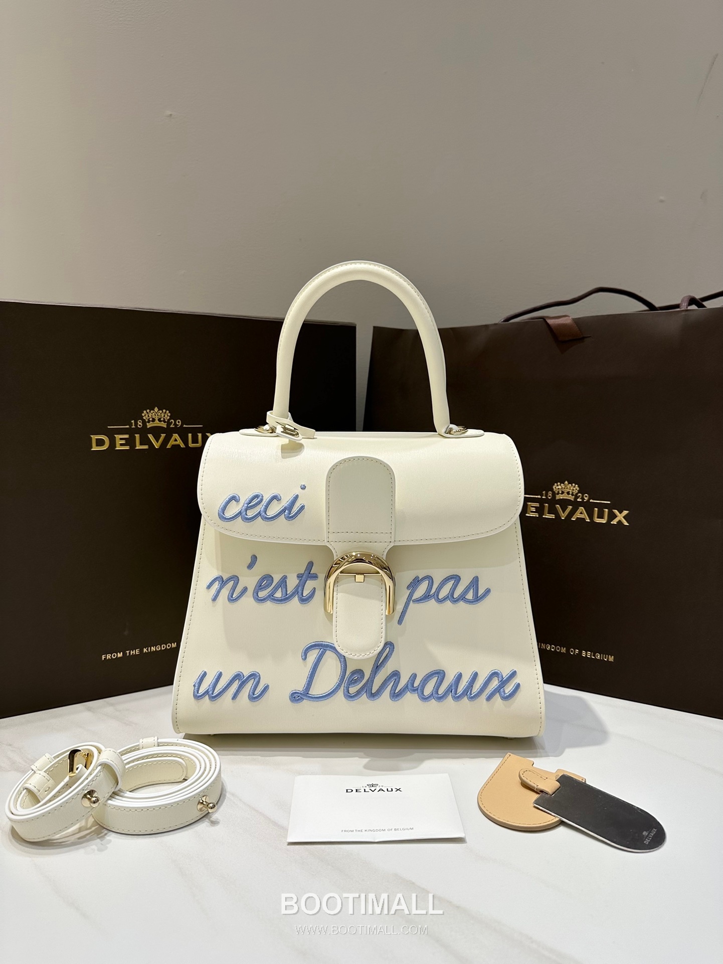 Delvaux Brillant Box Calf Bag 델보 브리앙 박스 카프 탑핸들백 28cm 1