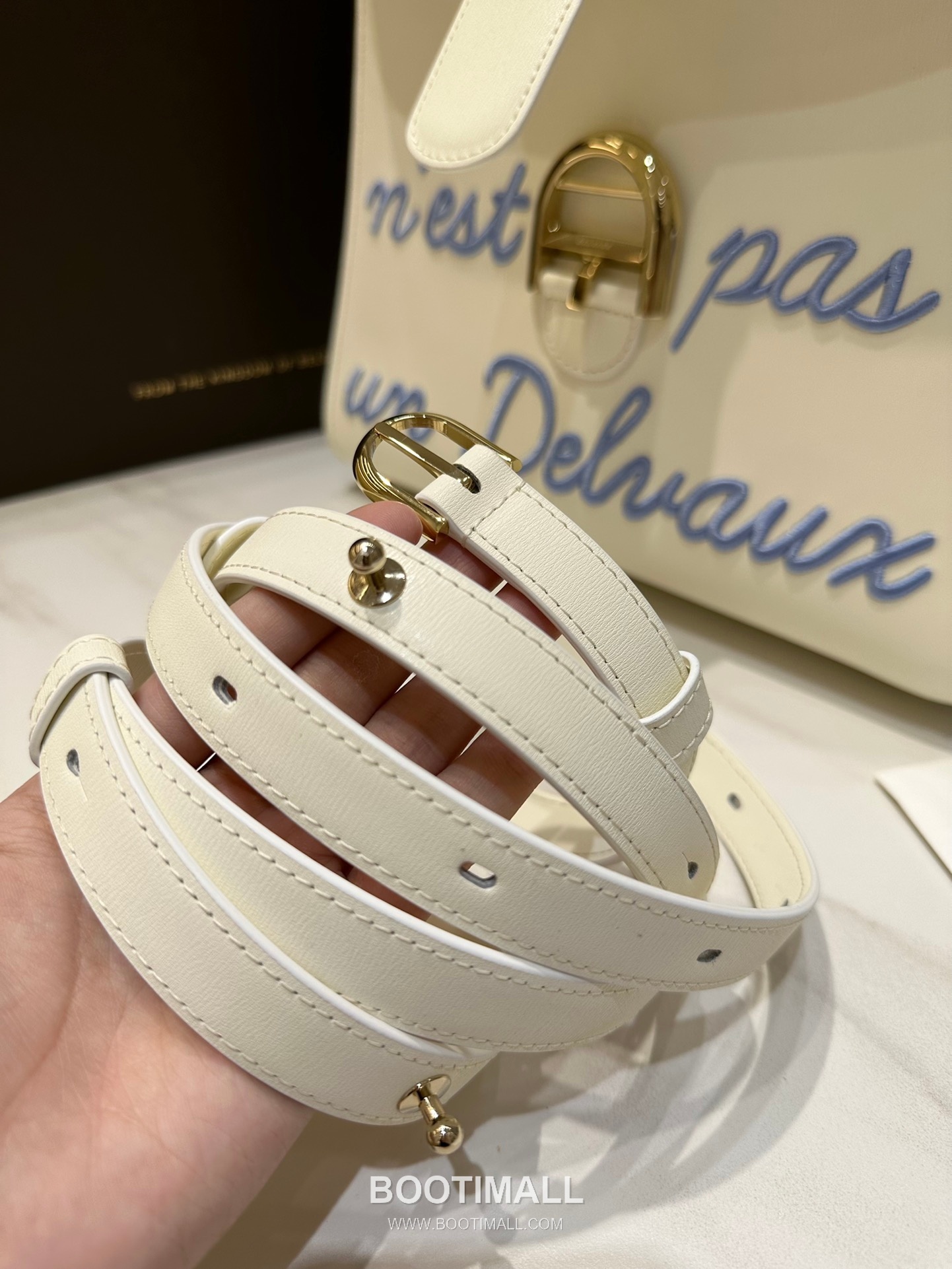 Delvaux Brillant Box Calf Bag 델보 브리앙 박스 카프 탑핸들백 28cm 8