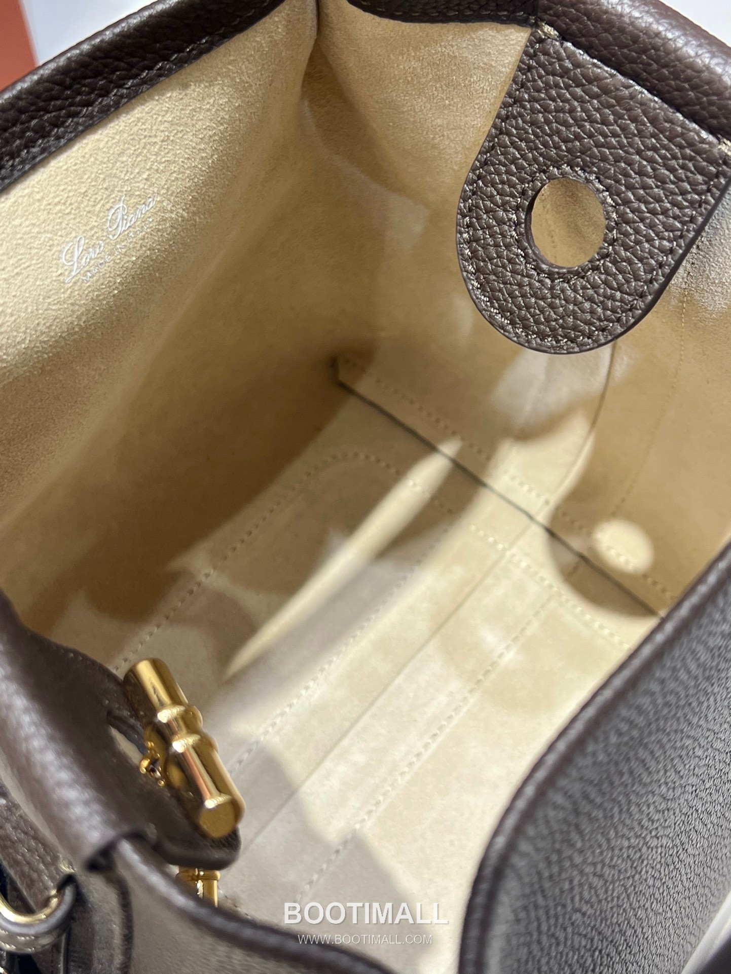 Loro Piana Bale Bag Medium Calfskin 로로피아나 베일 카프스킨 버킷백 21cm 13