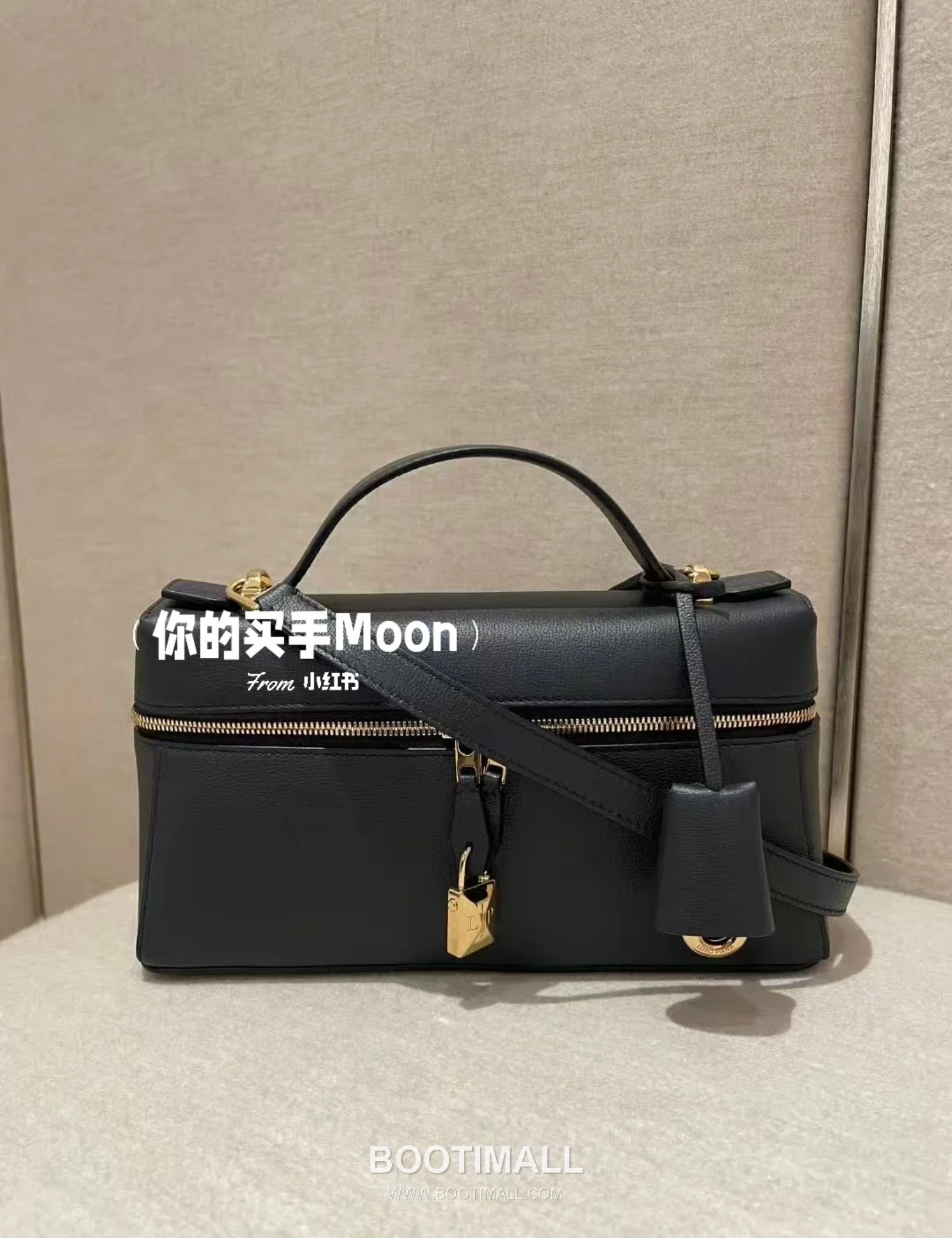 Loro Piana Extra Bag 23 Saddle Leather Black Top Handle 로로피아나 엑스트라 백 23 새들 레더 블랙 탑핸들백 23cm 3