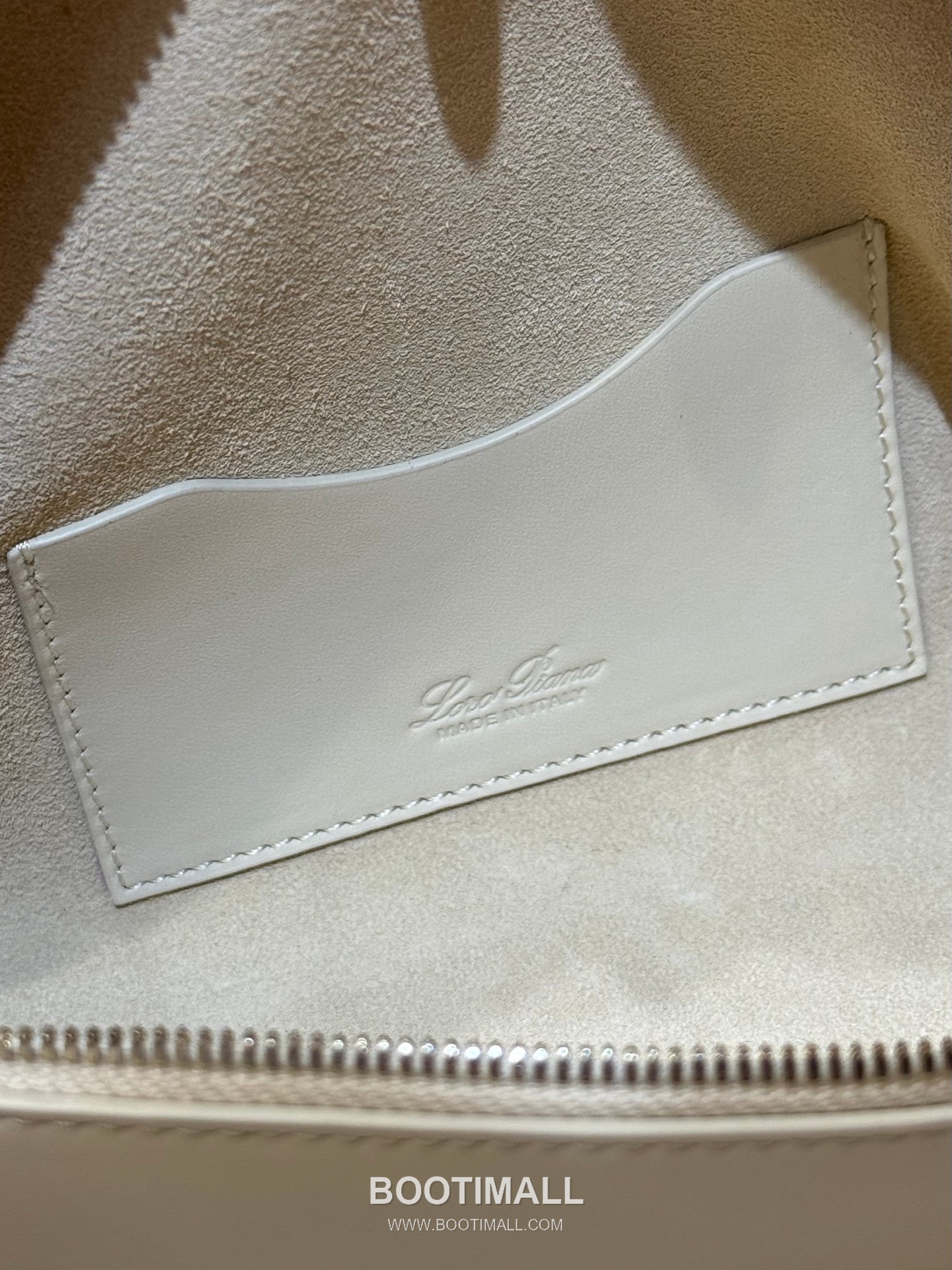 Loro Piana Extra Bag 23 Saddle Leather White Top Handle 로로피아나 엑스트라 백 23 새들 레더 화이트 탑핸들백 23cm 13