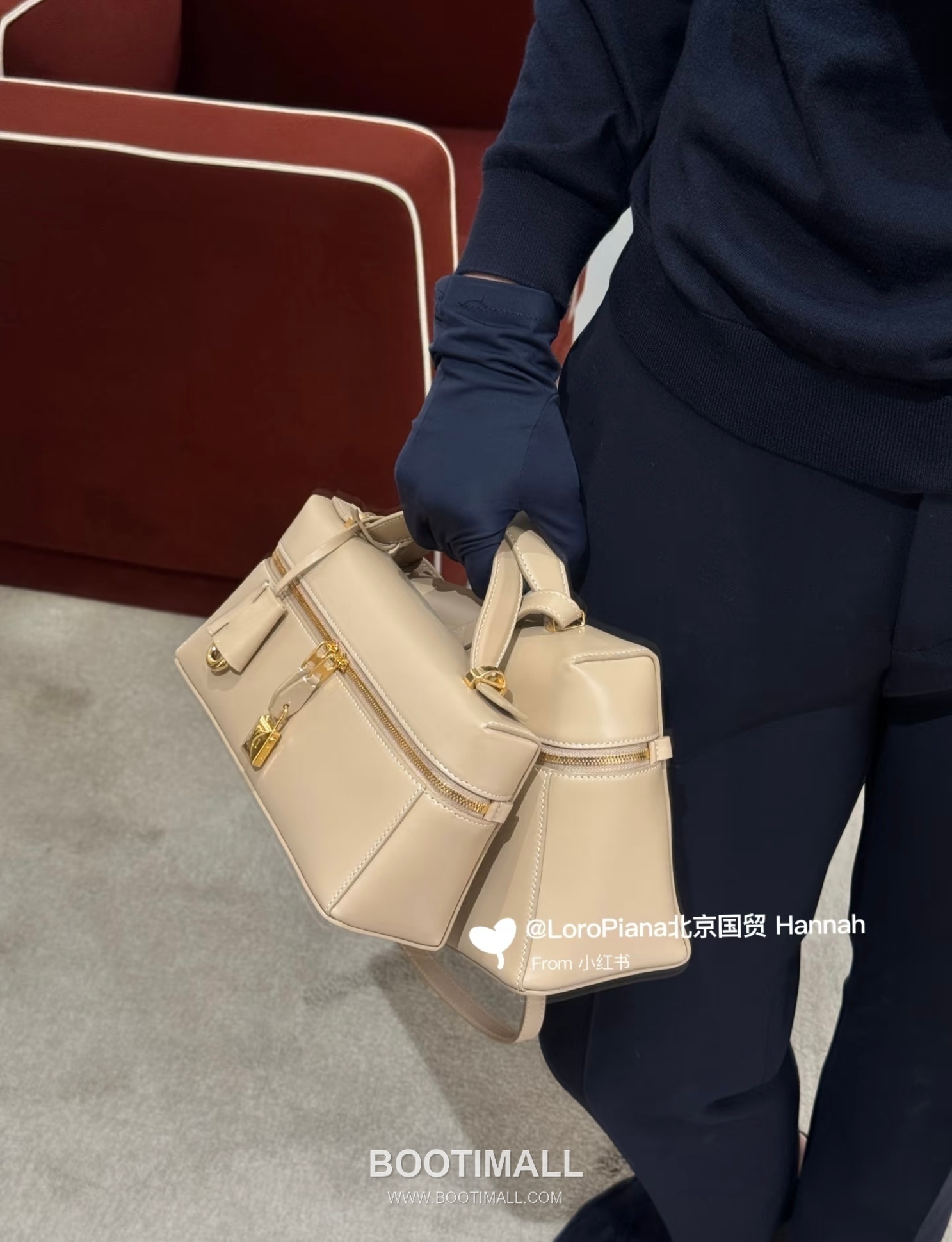 Loro Piana Extra Bag 23 Saddle Leather Bag 로로피아나 엑스트라 백 23 새들 레더 더블지퍼 숄더 크로스백 23cm 3