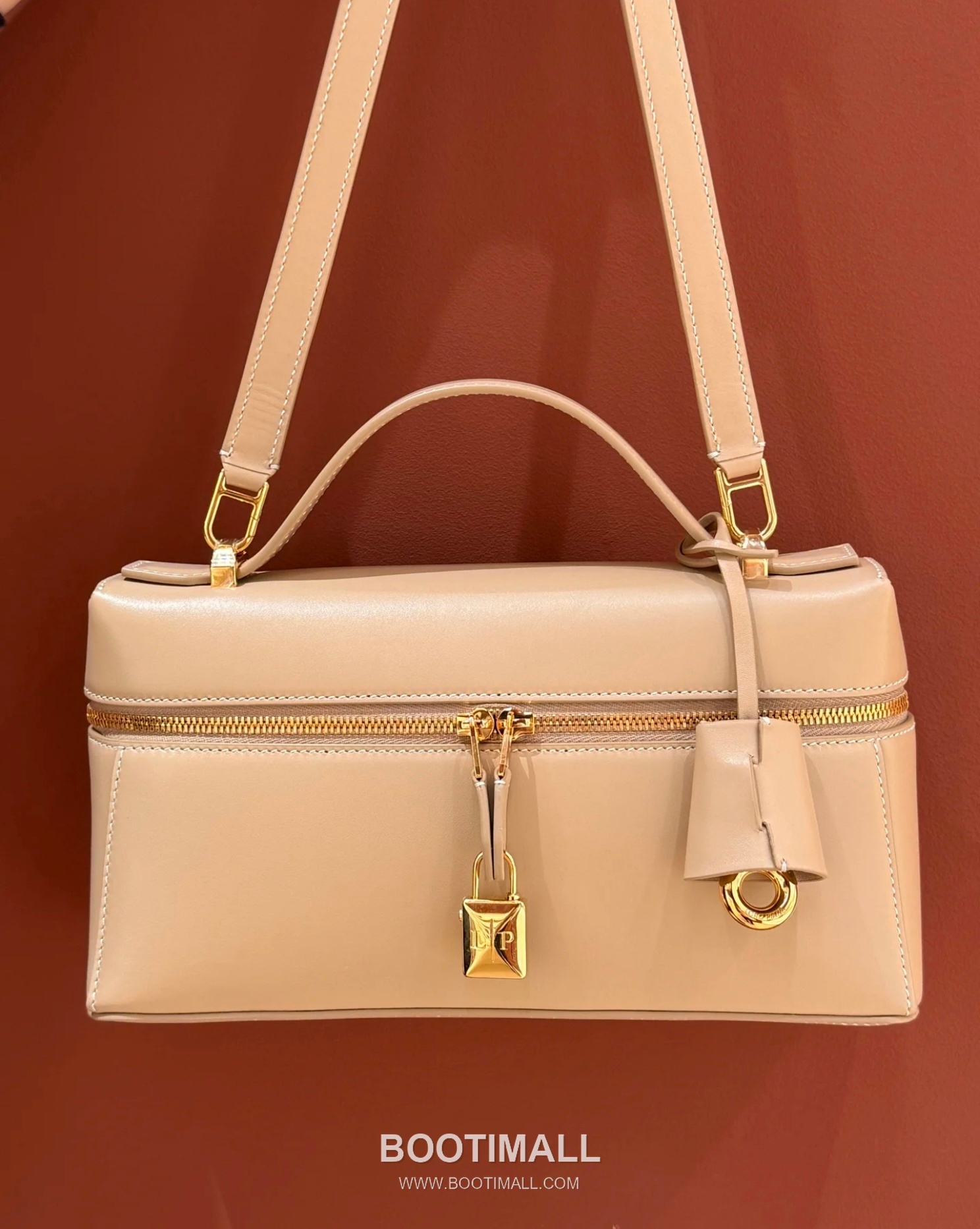 Loro Piana Extra Bag 23 Saddle Leather Bag 로로피아나 엑스트라 백 23 새들 레더 더블지퍼 숄더 크로스백 23cm 5