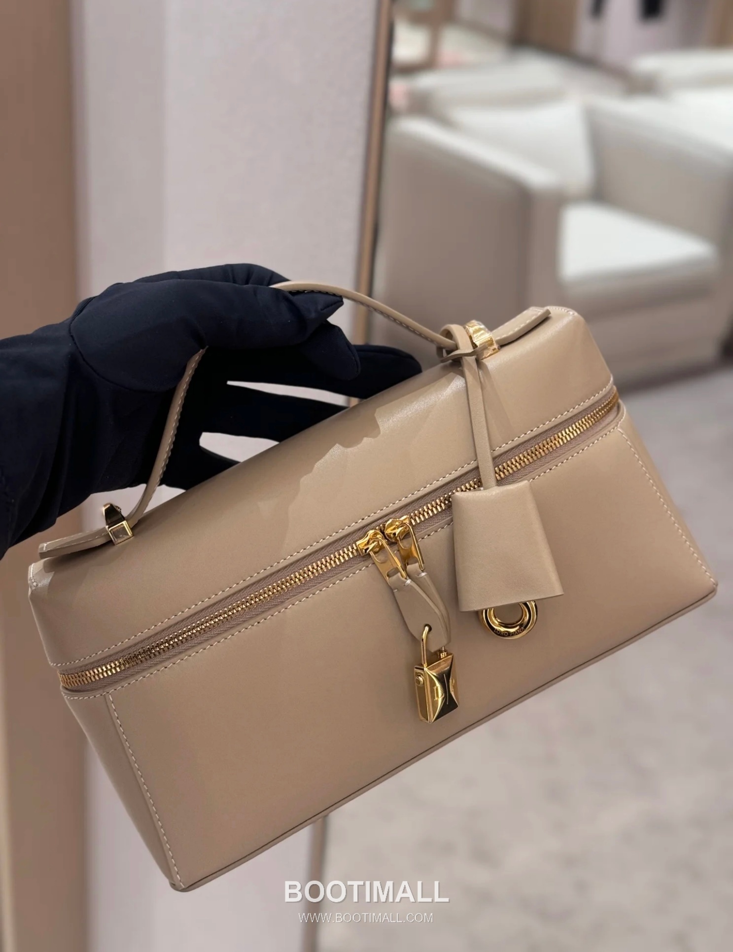 Loro Piana Extra Bag 23 Saddle Leather Bag 로로피아나 엑스트라 백 23 새들 레더 더블지퍼 숄더 크로스백 23cm 6