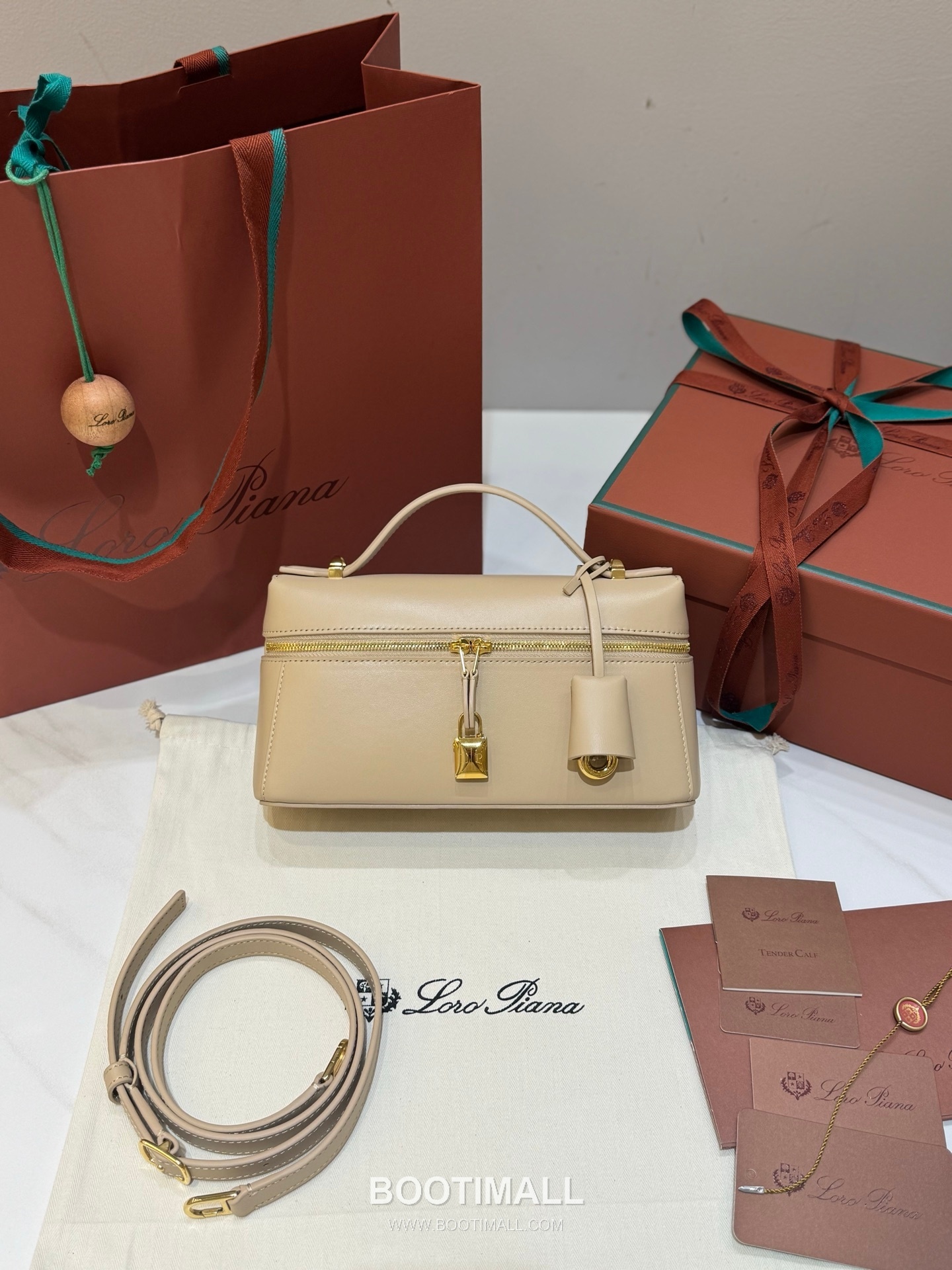 Loro Piana Extra Bag 23 Saddle Leather Bag 로로피아나 엑스트라 백 23 새들 레더 더블지퍼 숄더 크로스백 23cm 7