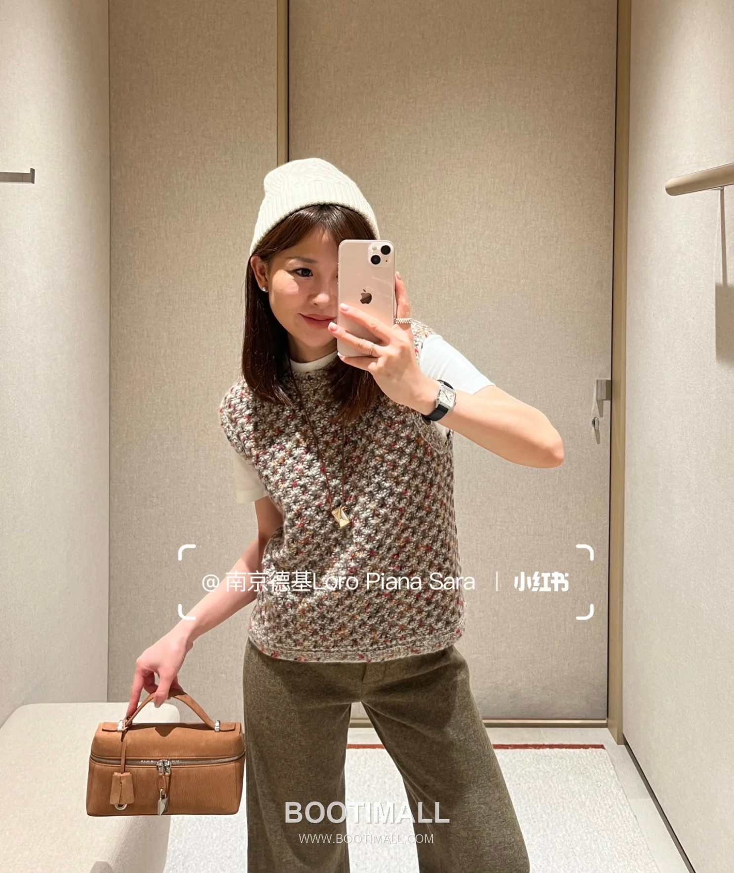 Loro Piana Extra Bag 23 Saddle Leather Bag 로로피아나 엑스트라 백 23 새들 레더 더블지퍼 숄더 크로스백 23cm 1