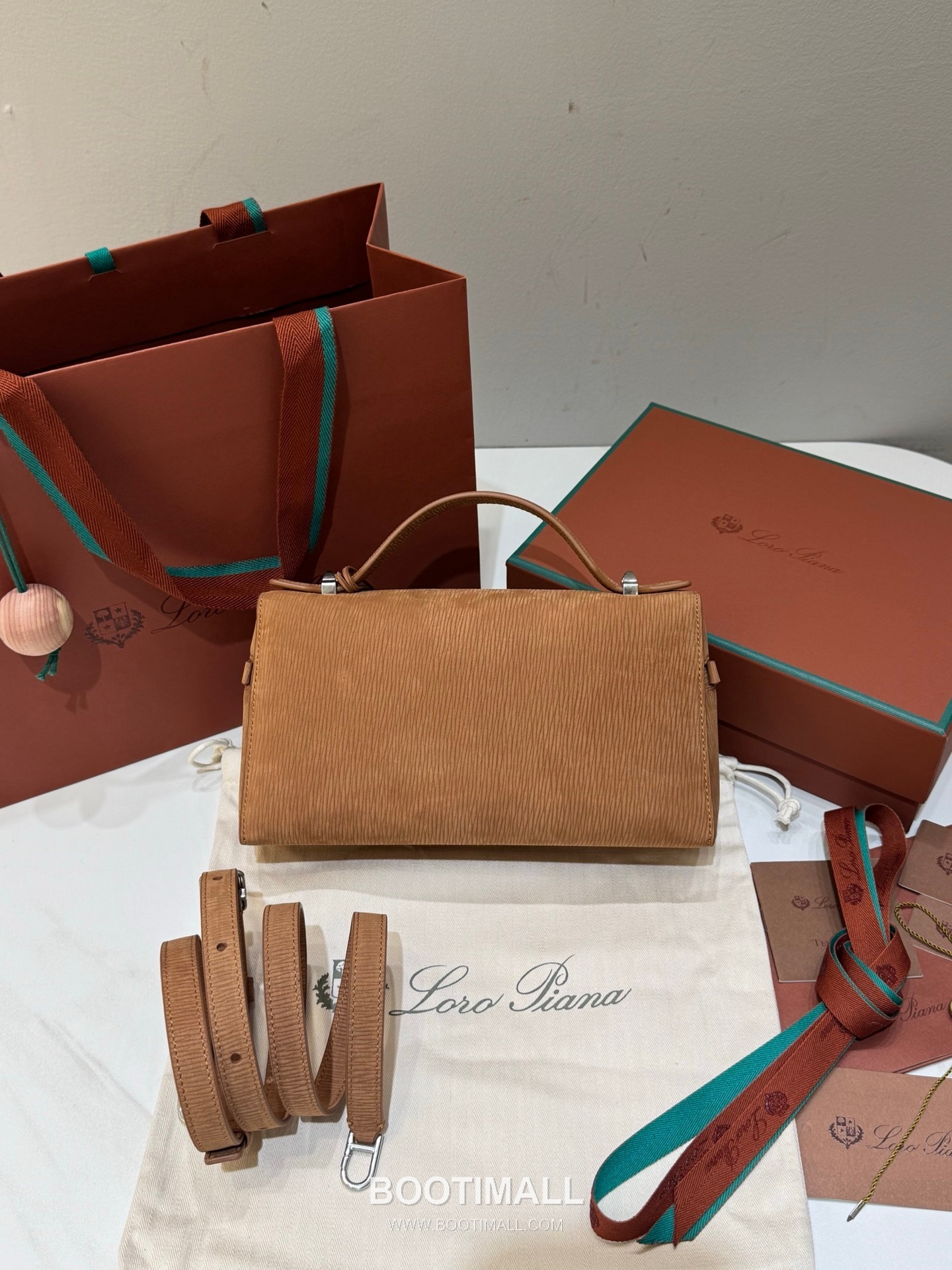 Loro Piana Extra Bag 23 Saddle Leather Bag 로로피아나 엑스트라 백 23 새들 레더 더블지퍼 숄더 크로스백 23cm 8