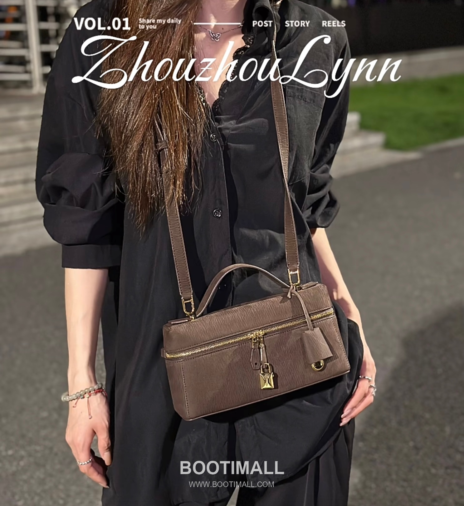 Loro Piana Extra Bag 23 Saddle Leather Dark Brown Top Handle 로로피아나 엑스트라 백 23 새들 레더 다크 브라운 탑핸들백 23cm 1