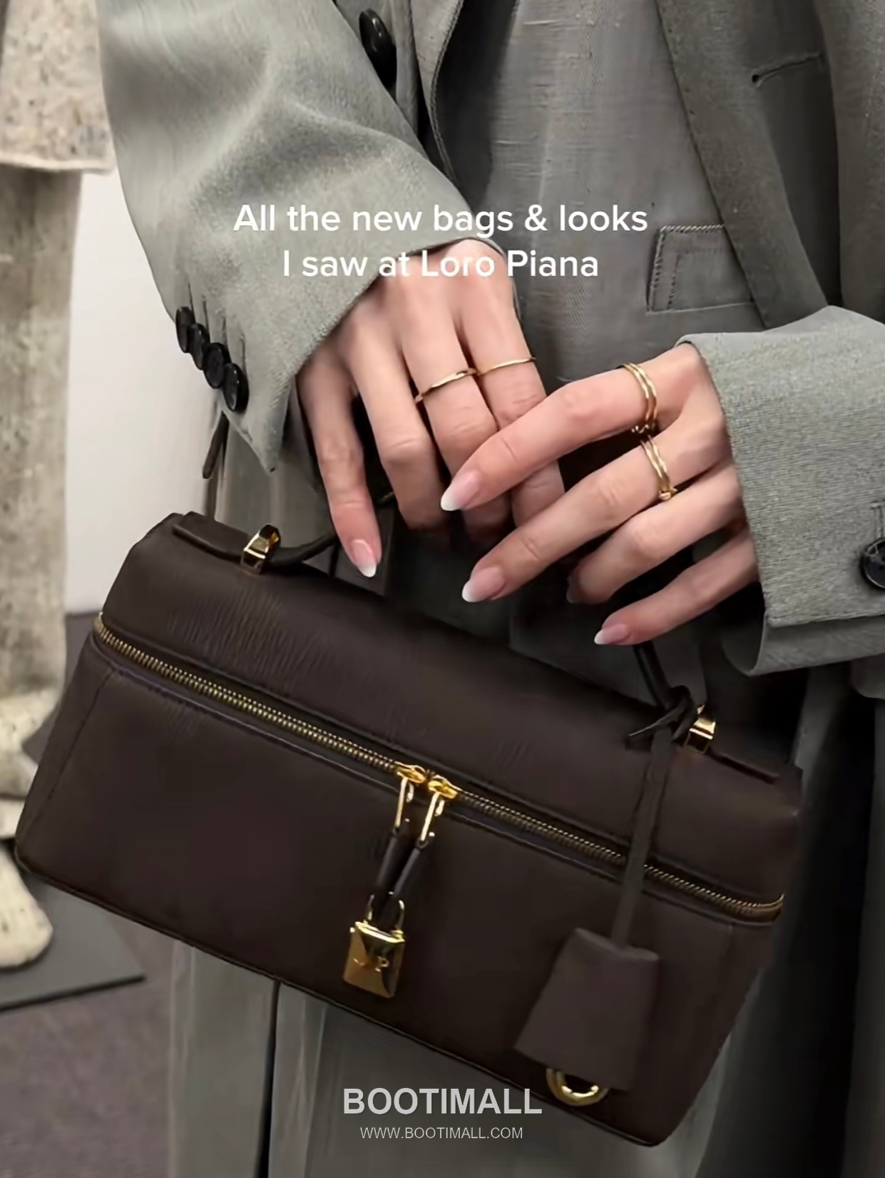 Loro Piana Extra Bag 23 Saddle Leather Dark Brown Top Handle 로로피아나 엑스트라 백 23 새들 레더 다크 브라운 탑핸들백 23cm 2