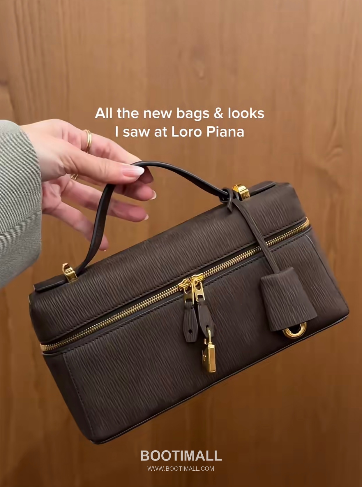 Loro Piana Extra Bag 23 Saddle Leather Dark Brown Top Handle 로로피아나 엑스트라 백 23 새들 레더 다크 브라운 탑핸들백 23cm 3