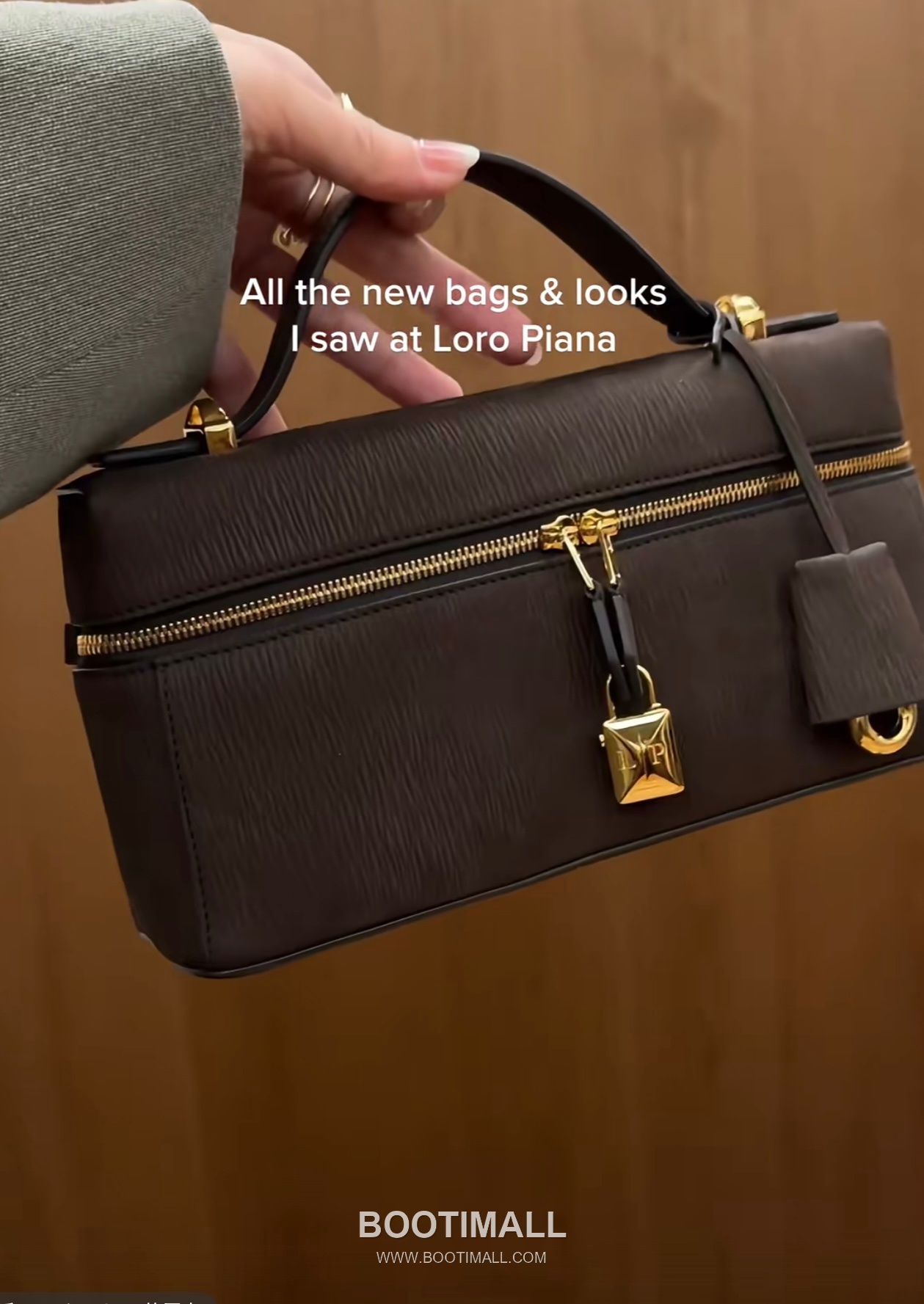 Loro Piana Extra Bag 23 Saddle Leather Dark Brown Top Handle 로로피아나 엑스트라 백 23 새들 레더 다크 브라운 탑핸들백 23cm 4