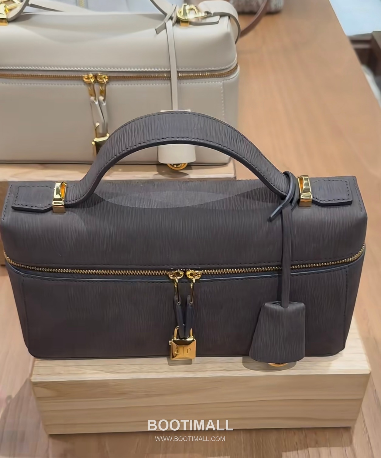 Loro Piana Extra Bag 23 Saddle Leather Dark Brown Top Handle 로로피아나 엑스트라 백 23 새들 레더 다크 브라운 탑핸들백 23cm 5