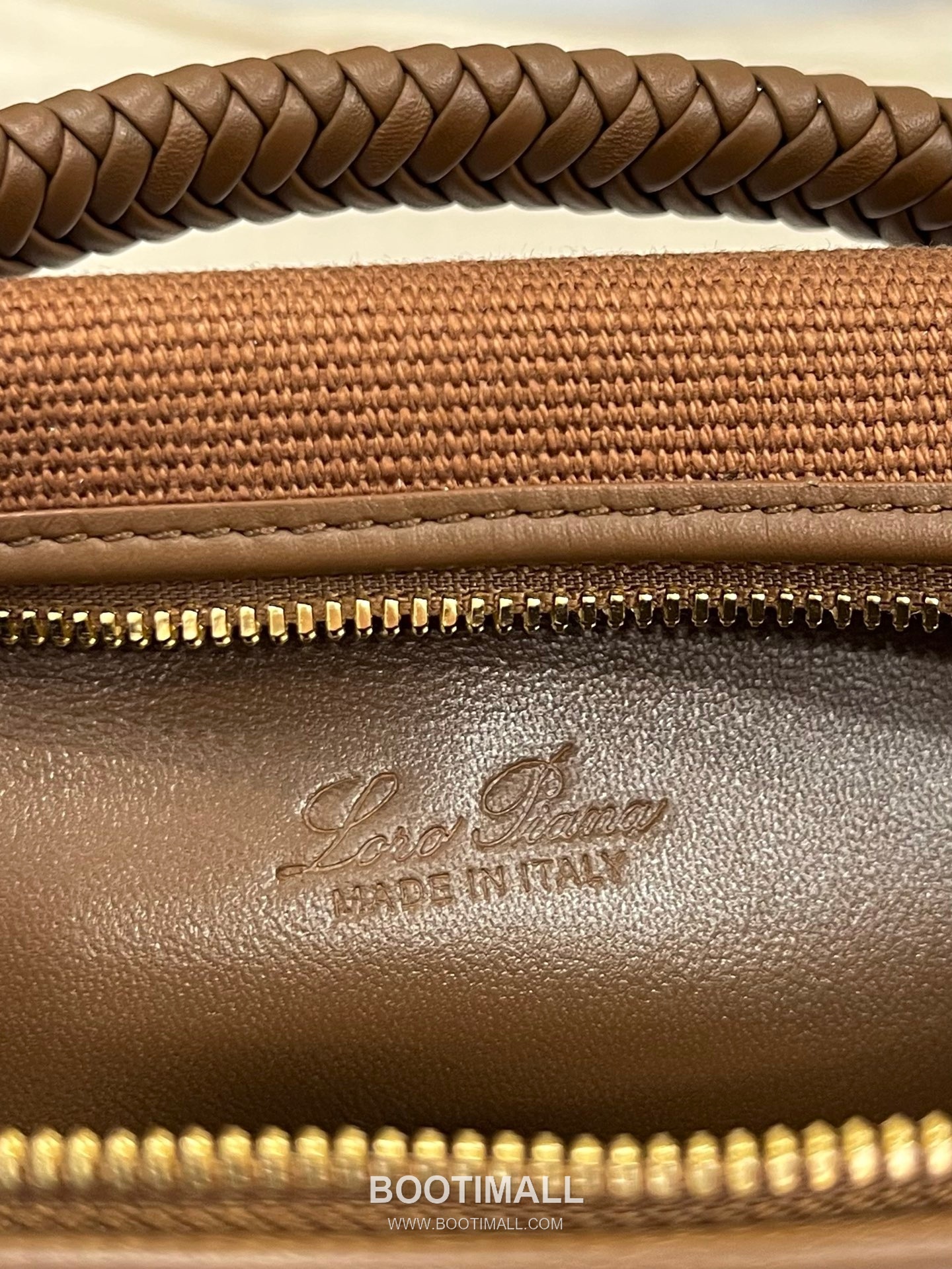 Loro Piana Extra Bag 23 Canvas & Saddle Leather Bag 로로피아나 엑스트라 백 23 캔버스 새들 레더 더블지퍼 숄더 크로스백 23cm 17