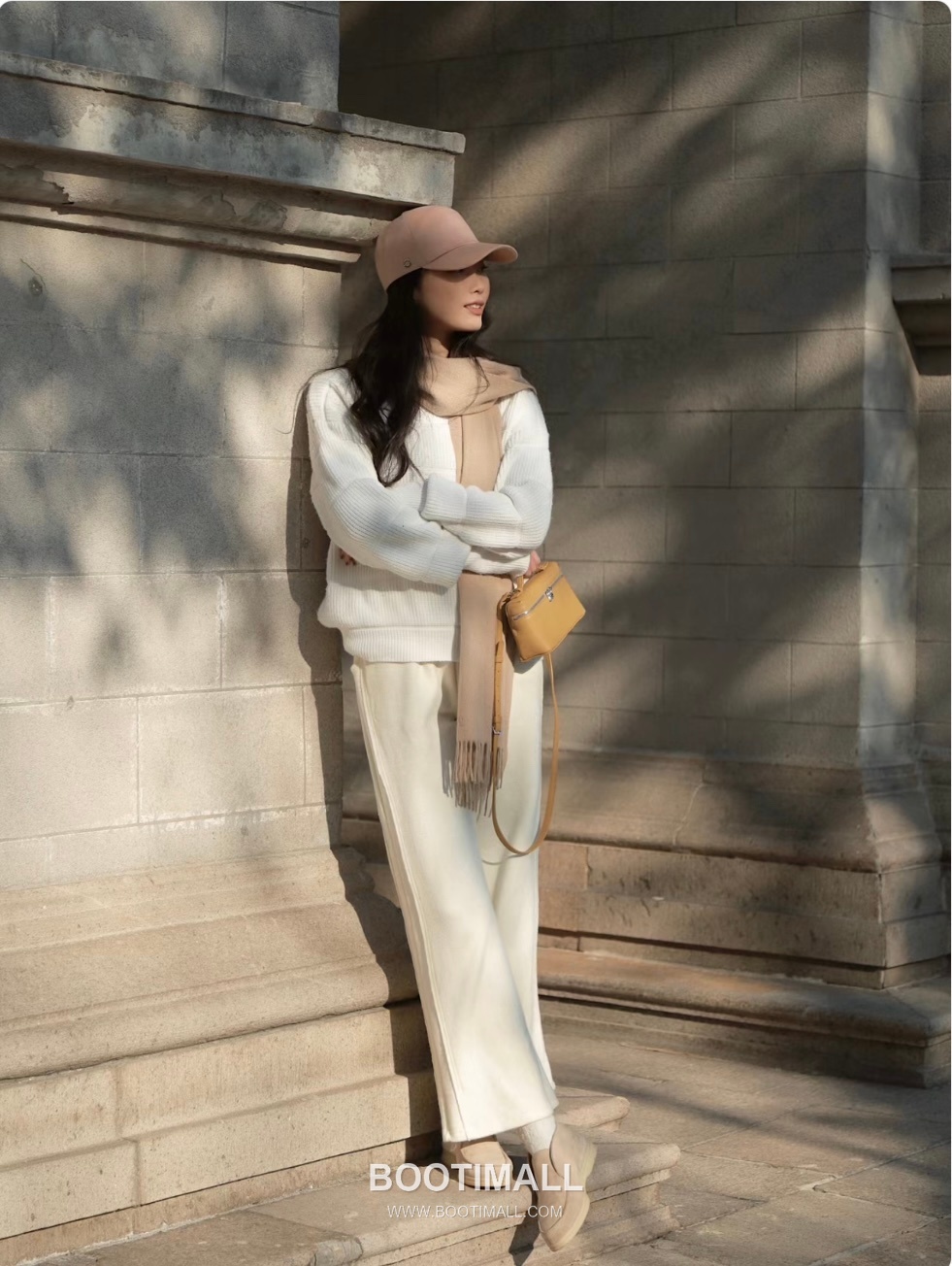 Loro Piana Extra Bag 23 Canvas & Saddle Leather Bag 로로피아나 엑스트라 백 23 캔버스 새들 레더 더블지퍼 숄더 크로스백 23cm 1