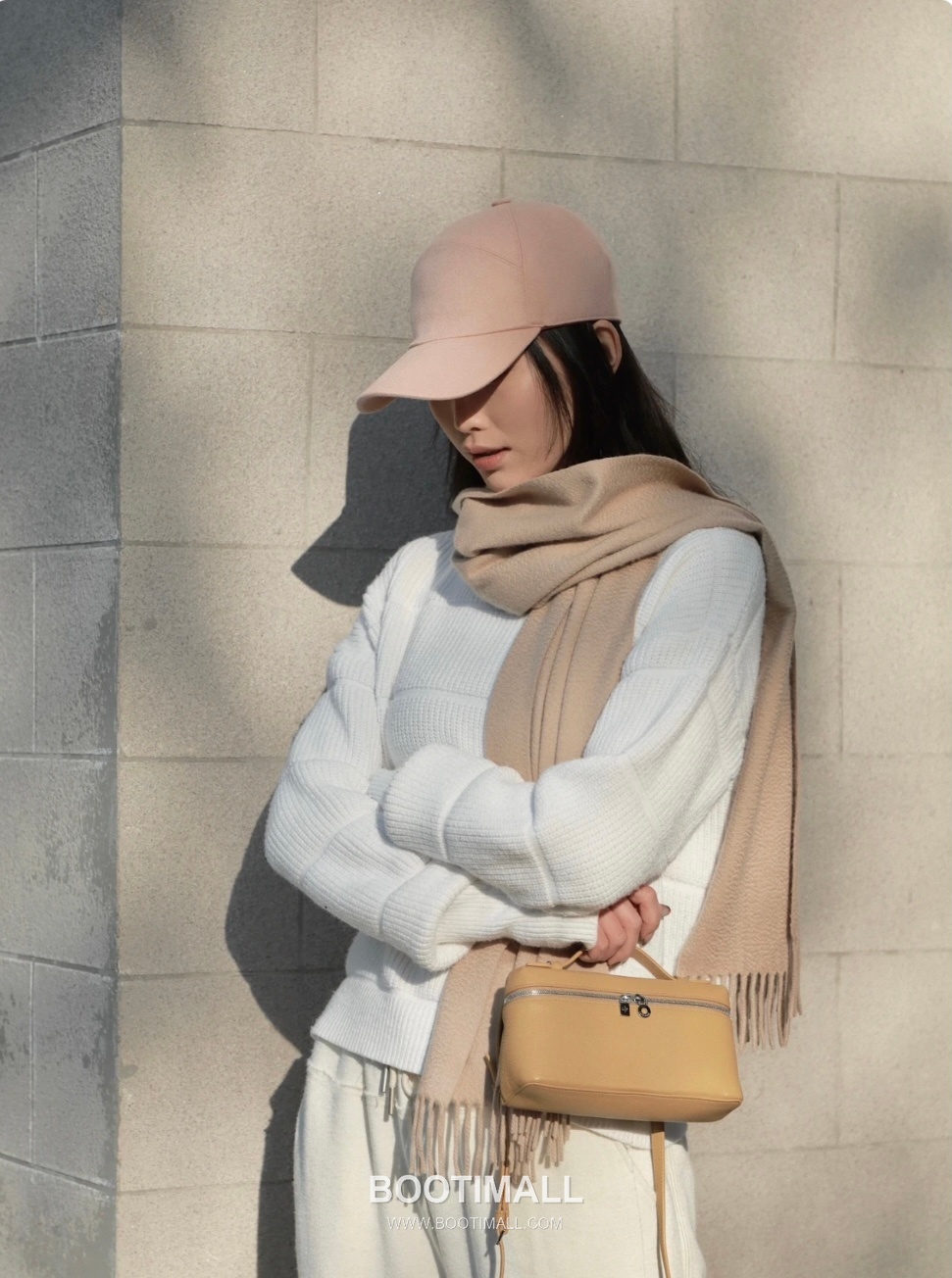 Loro Piana Extra Bag 23 Canvas & Saddle Leather Bag 로로피아나 엑스트라 백 23 캔버스 새들 레더 더블지퍼 숄더 크로스백 23cm 2