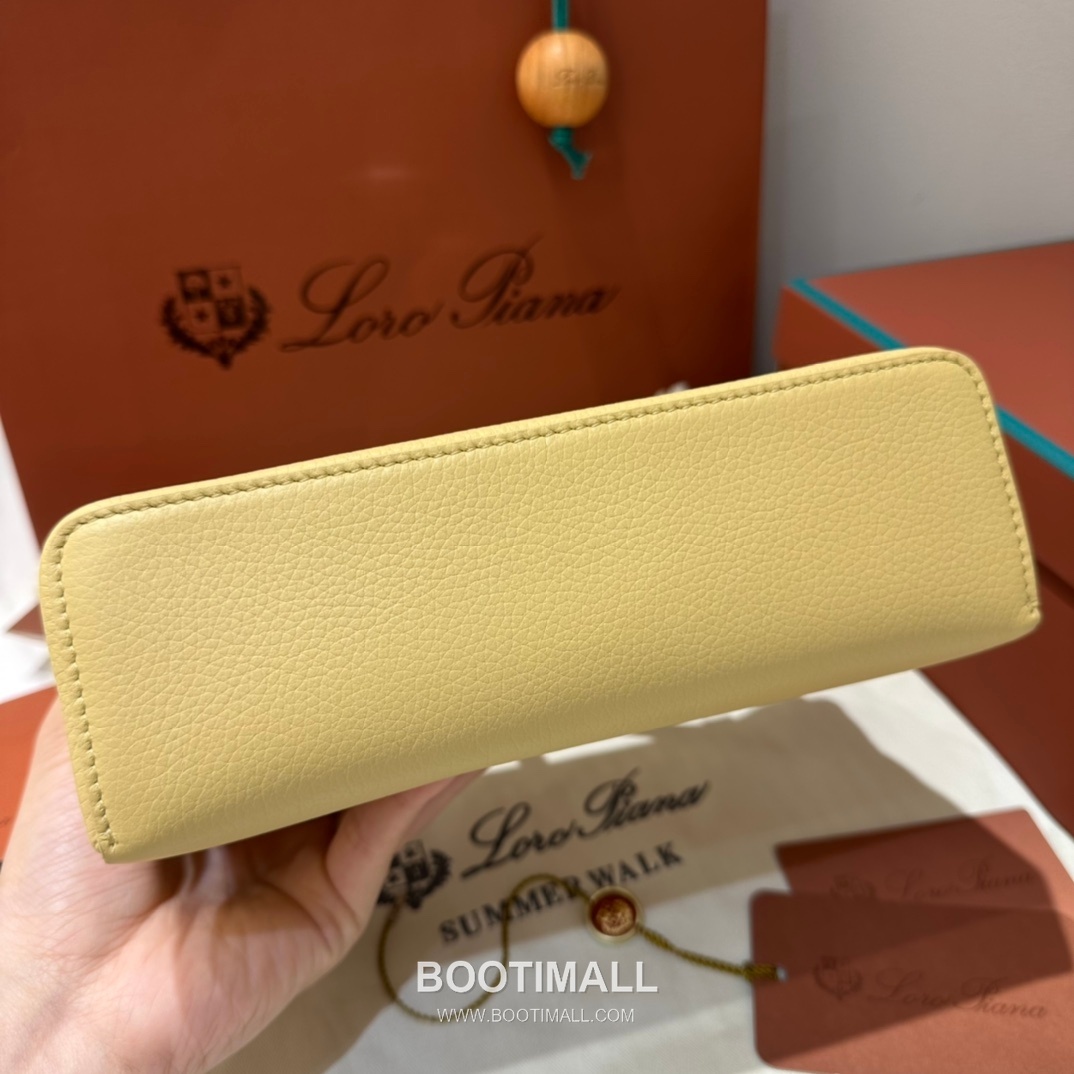 Loro Piana Extra Bag 23 Canvas & Saddle Leather Bag 로로피아나 엑스트라 백 23 캔버스 새들 레더 더블지퍼 숄더 크로스백 23cm 18