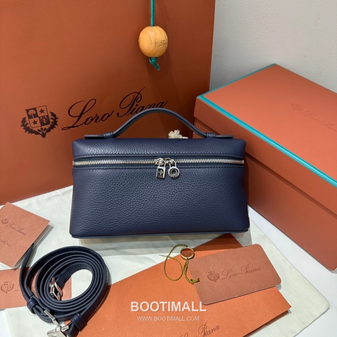 Loro Piana Extra Pocket L19 Woven Calfskin Bag 로로피아나 엑스트라 포켓 L19 위빙 카프스킨 탑핸들 크로스백 19cm 2