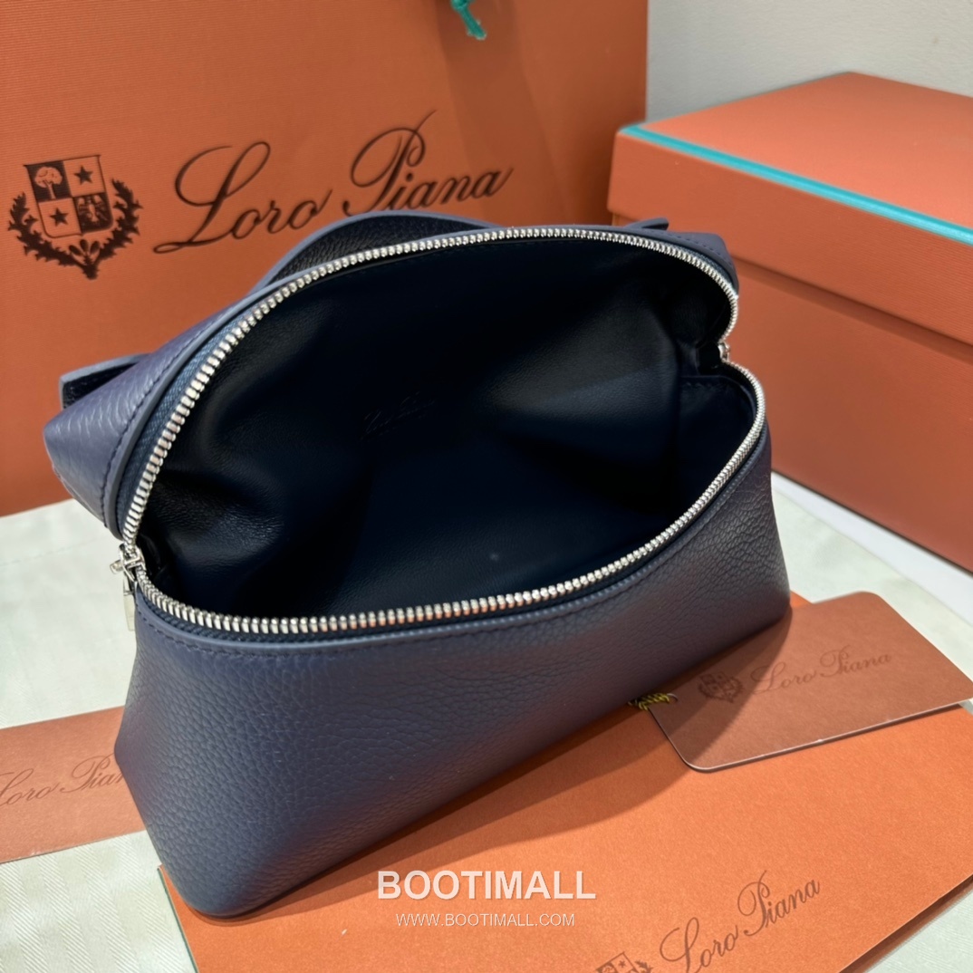 Loro Piana Extra Pocket L19 Woven Calfskin Bag 로로피아나 엑스트라 포켓 L19 위빙 카프스킨 탑핸들 크로스백 19cm 7