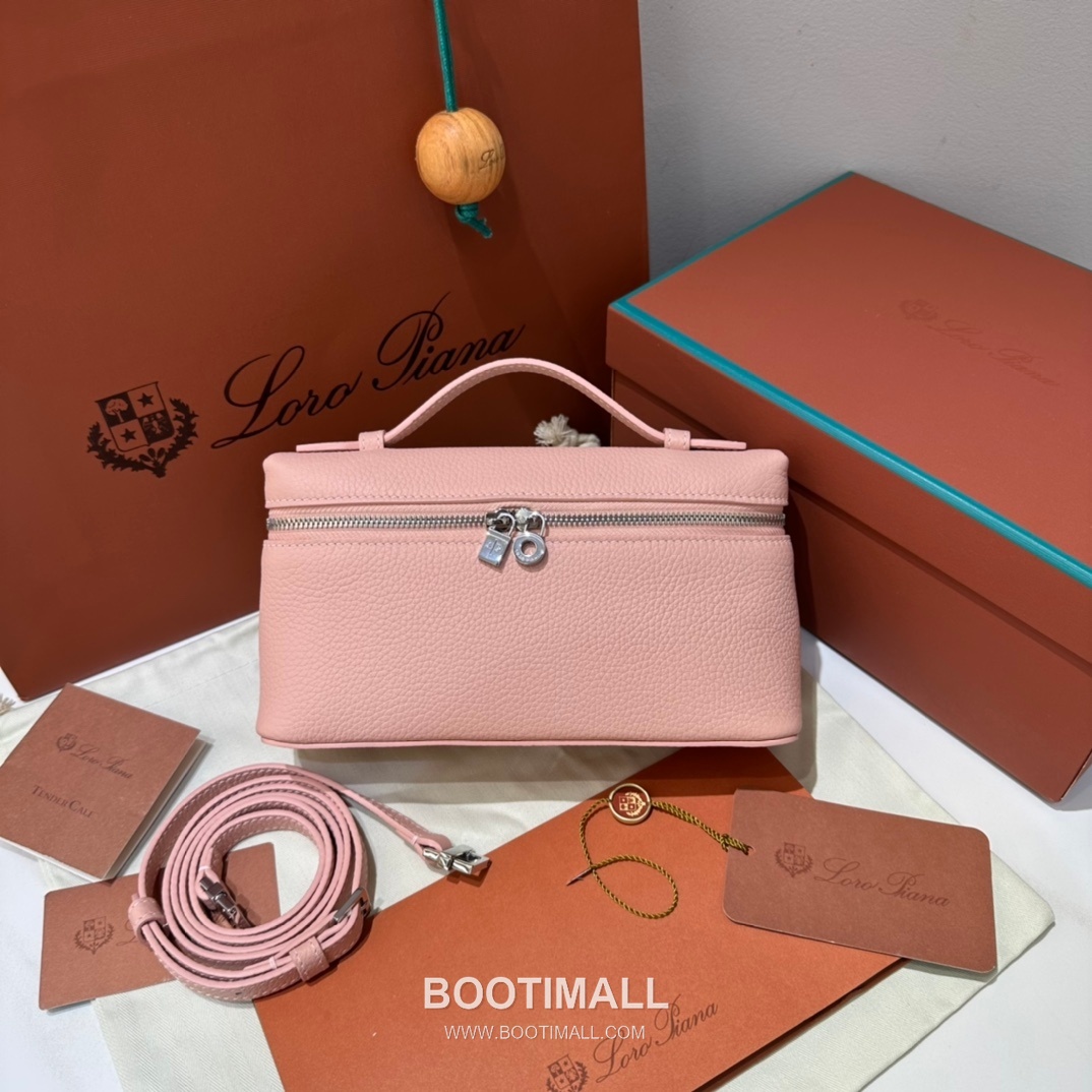 Loro Piana Extra Pocket L19 Woven Calfskin Bag 로로피아나 엑스트라 포켓 L19 위빙 카프스킨 탑핸들 크로스백 19cm 11