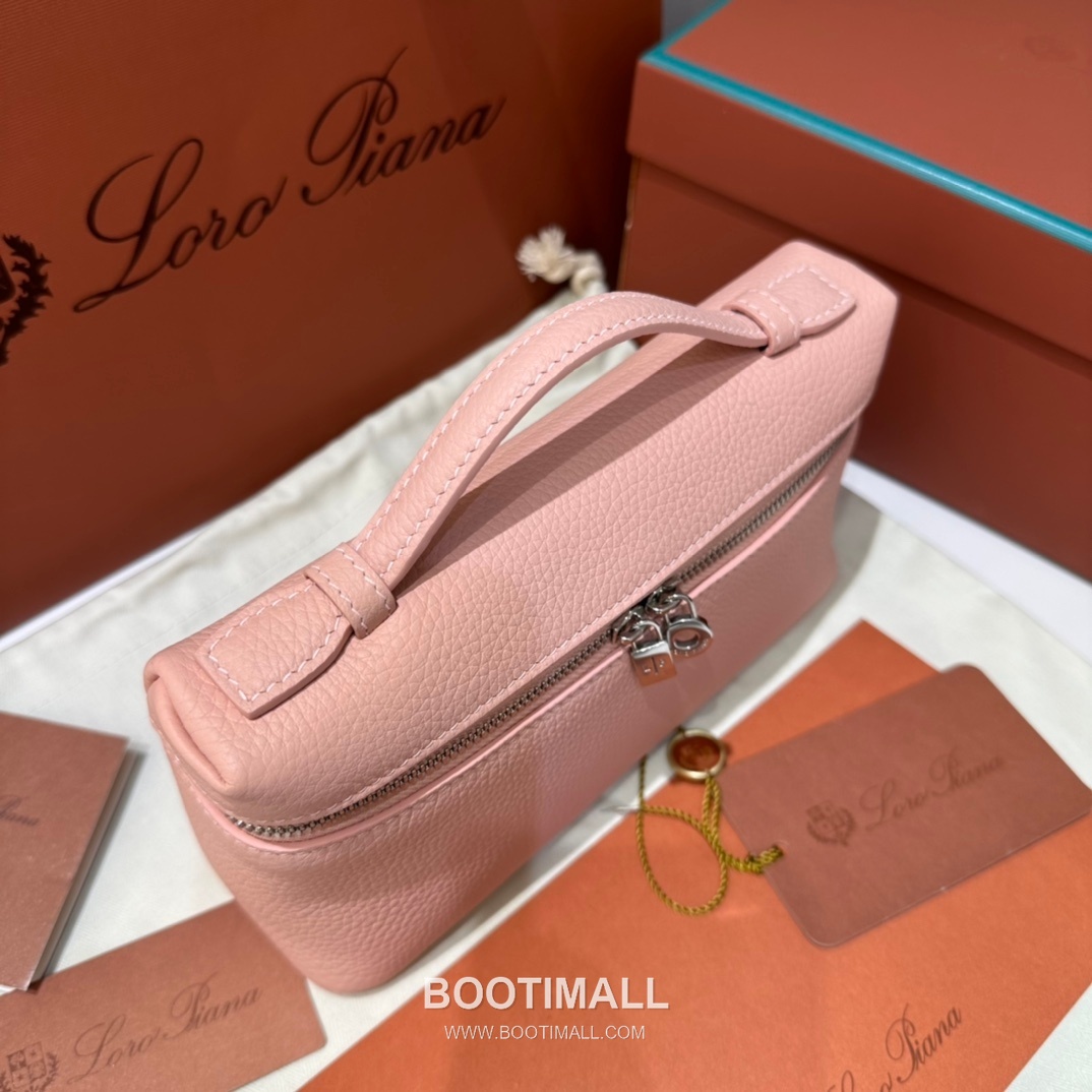 Loro Piana Extra Pocket L19 Woven Calfskin Bag 로로피아나 엑스트라 포켓 L19 위빙 카프스킨 탑핸들 크로스백 19cm 13