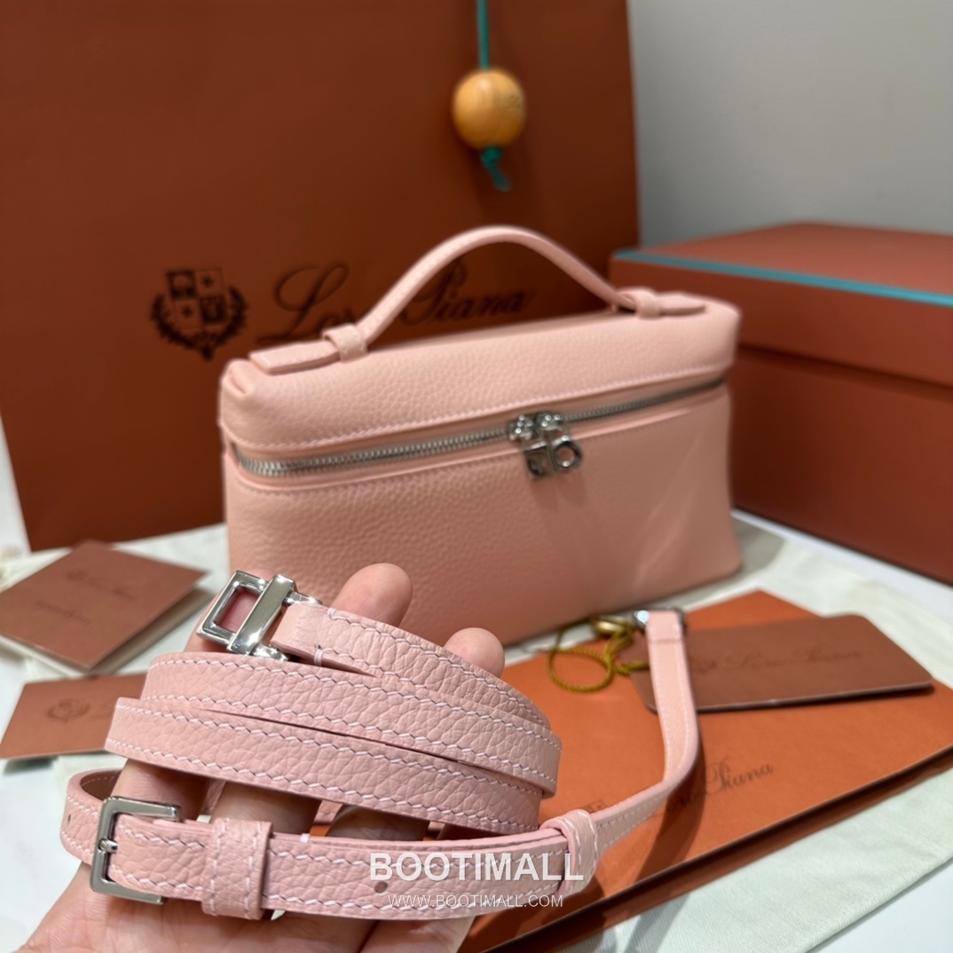 Loro Piana Extra Pocket L19 Woven Calfskin Bag 로로피아나 엑스트라 포켓 L19 위빙 카프스킨 탑핸들 크로스백 19cm 15