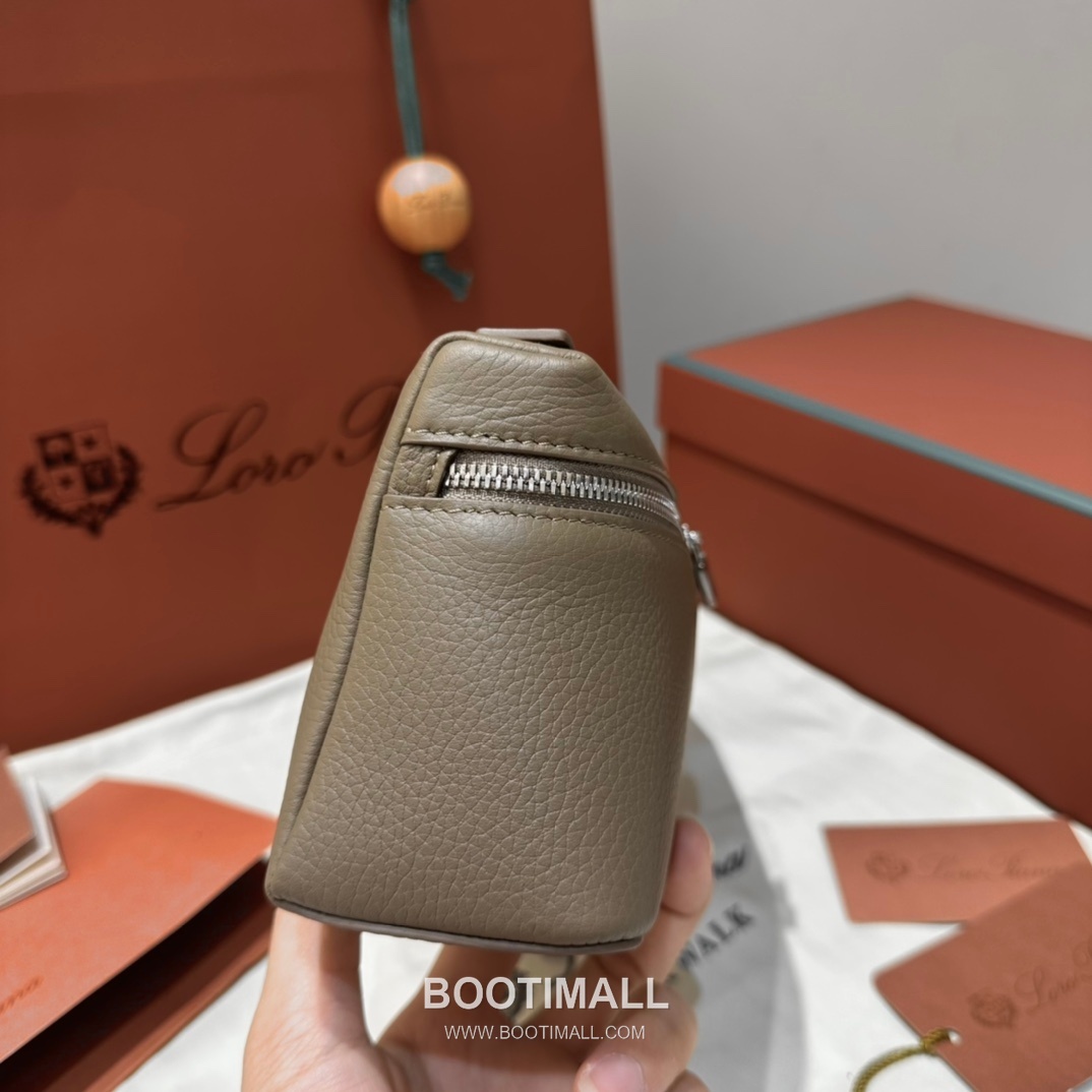 Loro Piana Extra Pocket L19 Woven Calfskin Bag 로로피아나 엑스트라 포켓 L19 위빙 카프스킨 탑핸들 크로스백 19cm 10