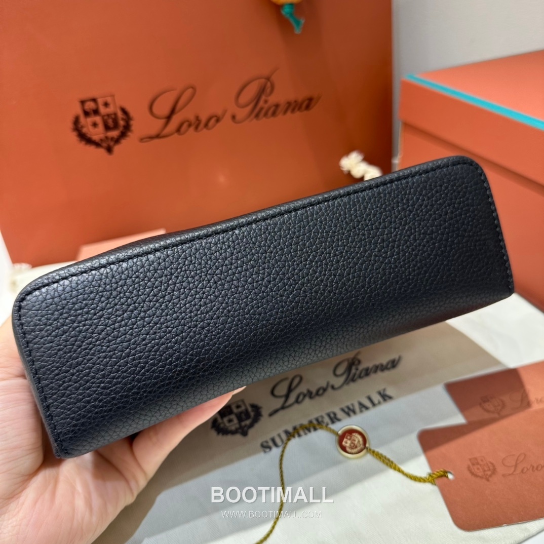 Loro Piana Extra Pocket L19 Woven Calfskin Bag 로로피아나 엑스트라 포켓 L19 위빙 카프스킨 탑핸들 크로스백 19cm 9