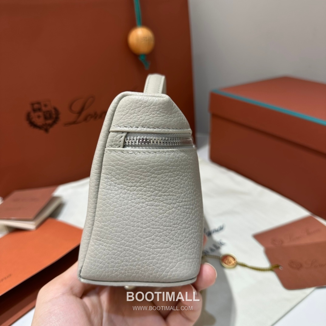 Loro Piana Extra Pocket L19 Woven Calfskin Bag 로로피아나 엑스트라 포켓 L19 위빙 카프스킨 탑핸들 크로스백 19cm 14