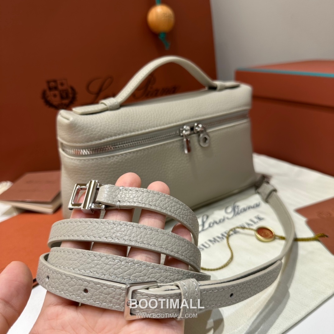 Loro Piana Extra Pocket L19 Woven Calfskin Bag 로로피아나 엑스트라 포켓 L19 위빙 카프스킨 탑핸들 크로스백 19cm 15