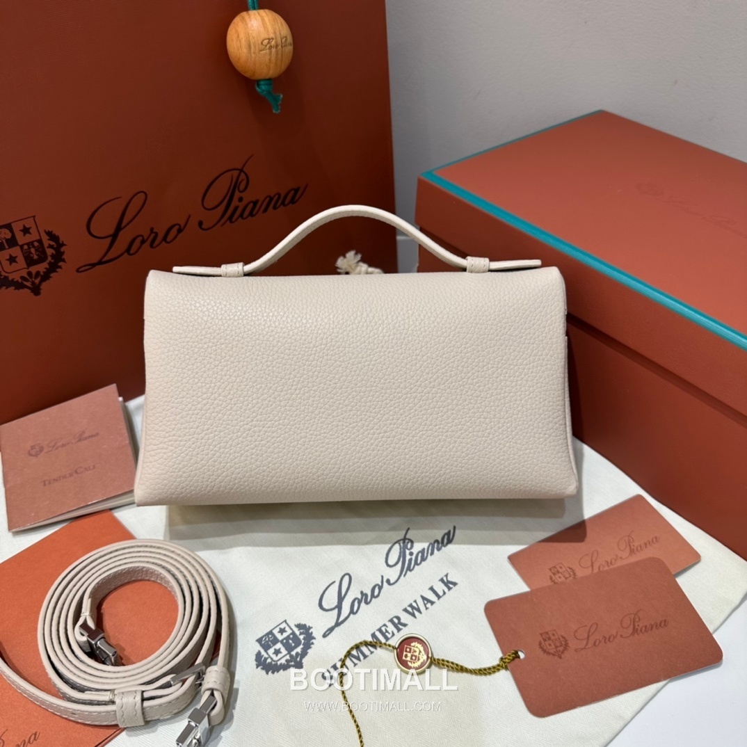 Loro Piana Extra Pocket L19 Woven Calfskin Bag 로로피아나 엑스트라 포켓 L19 위빙 카프스킨 탑핸들 크로스백 19cm 7