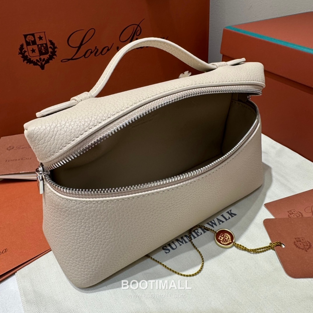 Loro Piana Extra Pocket L19 Woven Calfskin Bag 로로피아나 엑스트라 포켓 L19 위빙 카프스킨 탑핸들 크로스백 19cm 11