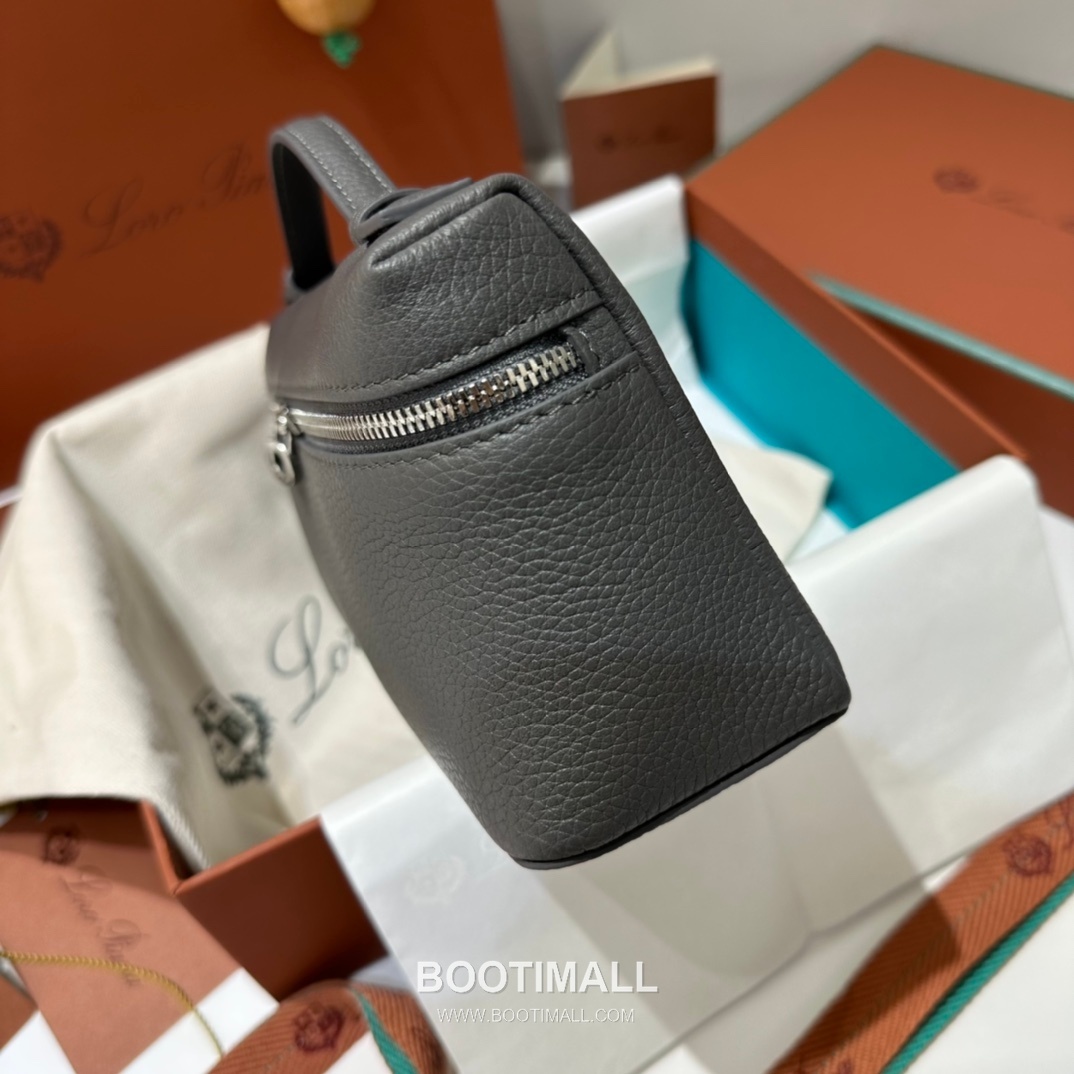 Loro Piana Extra Pocket L19 Woven Calfskin Bag 로로피아나 엑스트라 포켓 L19 위빙 카프스킨 탑핸들 크로스백 19cm 5