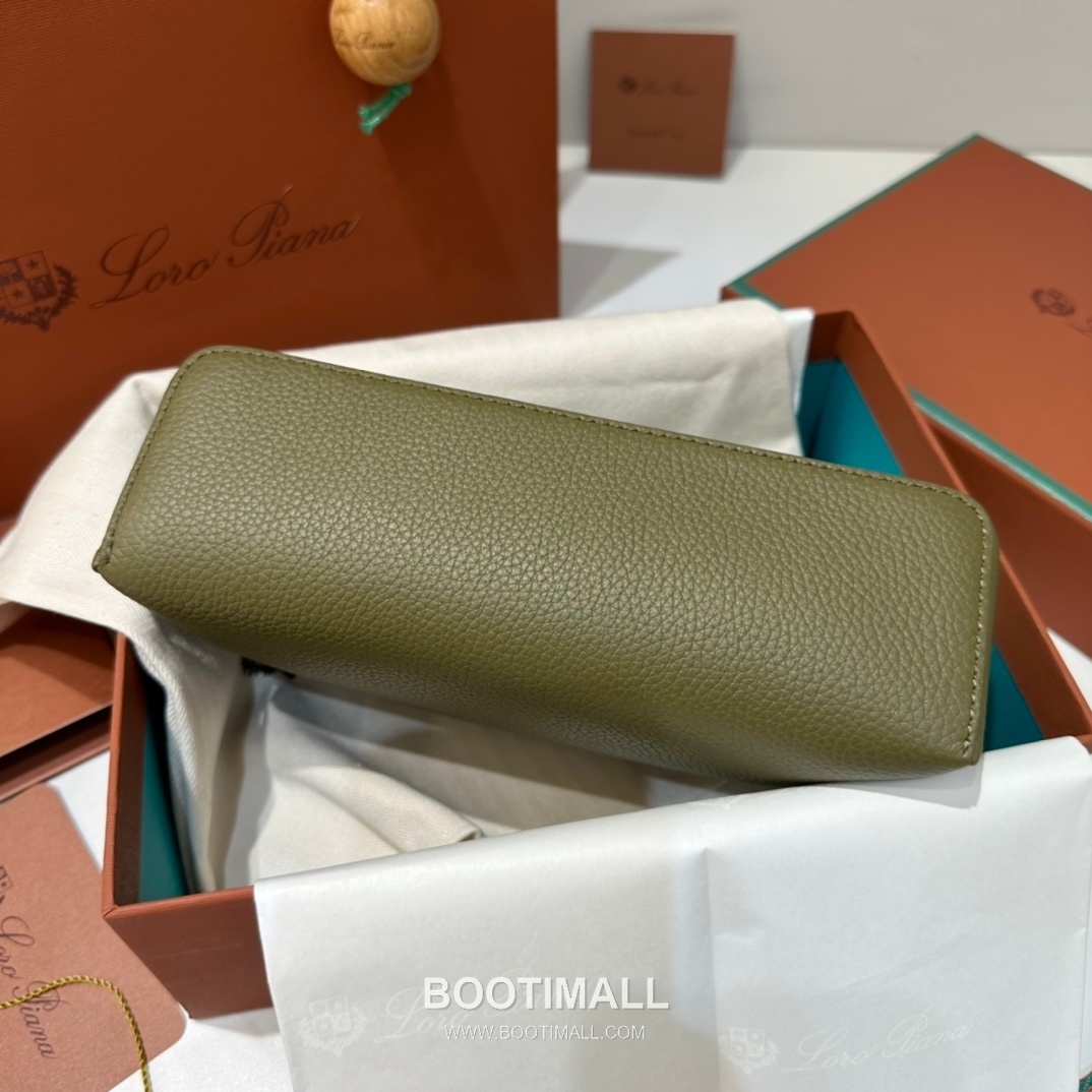 Loro Piana Extra Pocket L19 Calfskin Bag 로로피아나 엑스트라 포켓 L19 카프스킨 탑핸들 크로스백 19cm 15