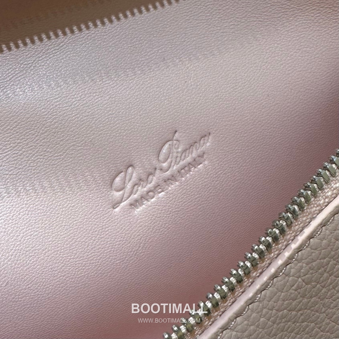 Loro Piana Extra Pocket L19 Calfskin Marble Pink Top Handle Bag 로로피아나 엑스트라 포켓 L19 송아지가죽 마블 핑크 탑핸들백 19cm 17