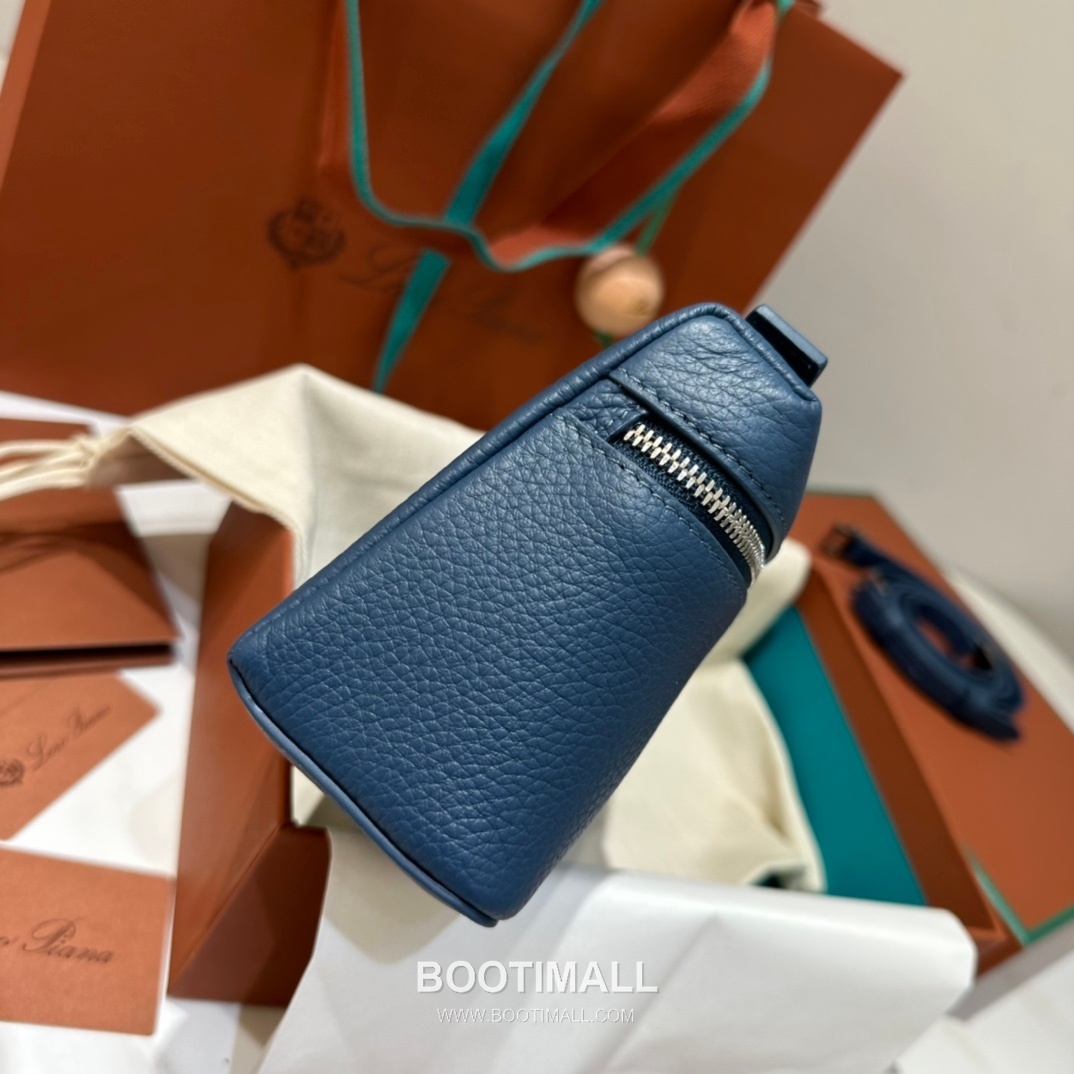 Loro Piana Extra Pocket L19 Woven Calfskin Bag 로로피아나 엑스트라 포켓 L19 위빙 카프스킨 탑핸들 크로스백 19cm 5