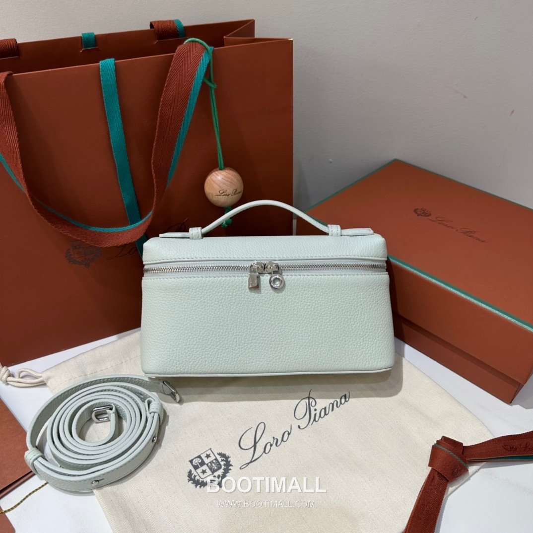 Loro Piana Extra Pocket L19 Calfskin Bag 로로피아나 엑스트라 포켓 L19 카프스킨 탑핸들 크로스백 19cm 4