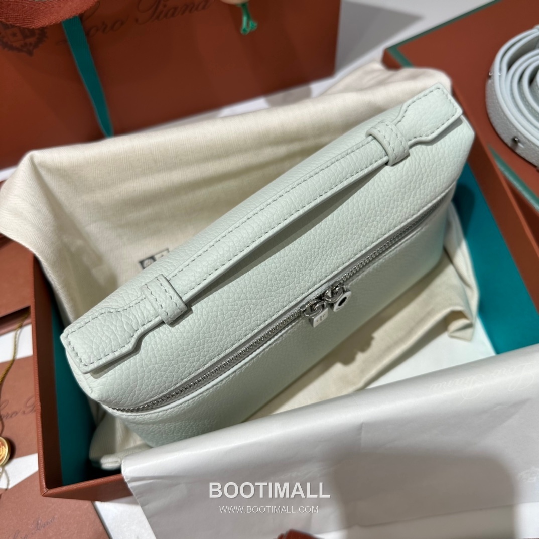 Loro Piana Extra Pocket L19 Calfskin Bag 로로피아나 엑스트라 포켓 L19 카프스킨 탑핸들 크로스백 19cm 6