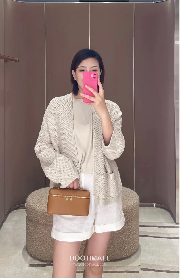 Loro Piana Extra Pocket L19 Woven Calfskin Bag 로로피아나 엑스트라 포켓 L19 위빙 카프스킨 탑핸들 크로스백 19cm 1