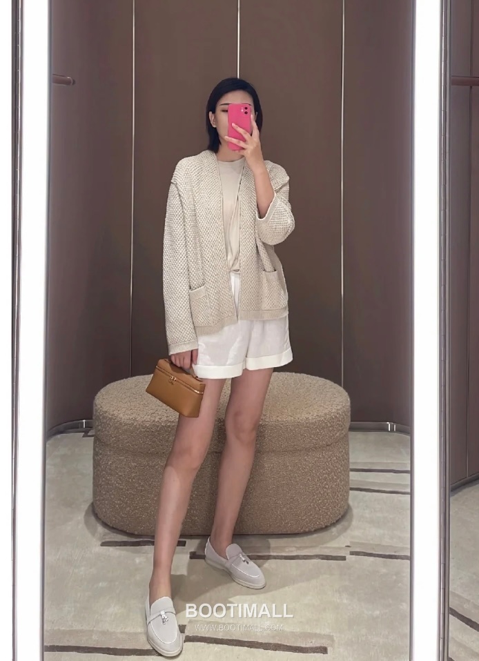 Loro Piana Extra Pocket L19 Woven Calfskin Bag 로로피아나 엑스트라 포켓 L19 위빙 카프스킨 탑핸들 크로스백 19cm 2